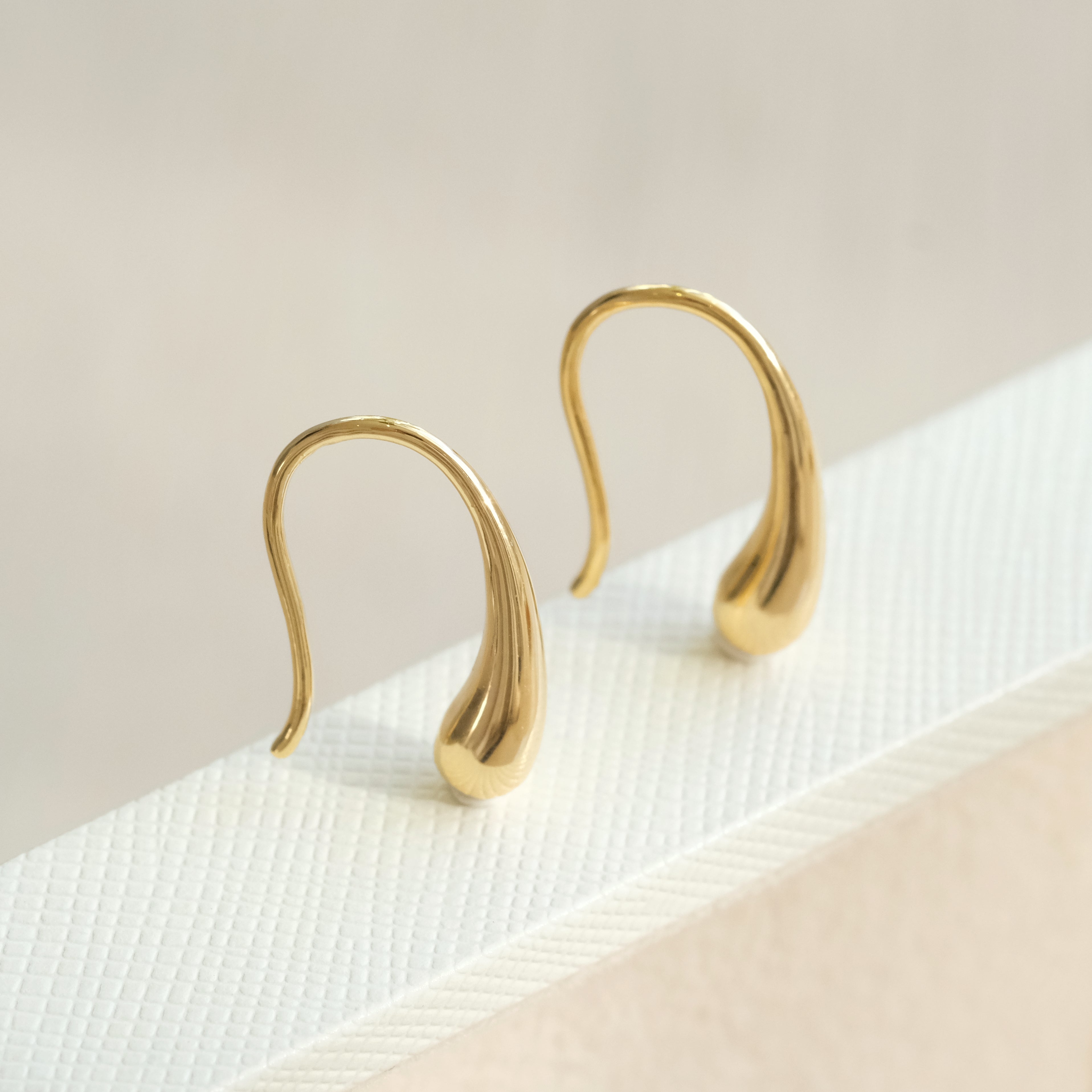 Water Drop Hook Earrings