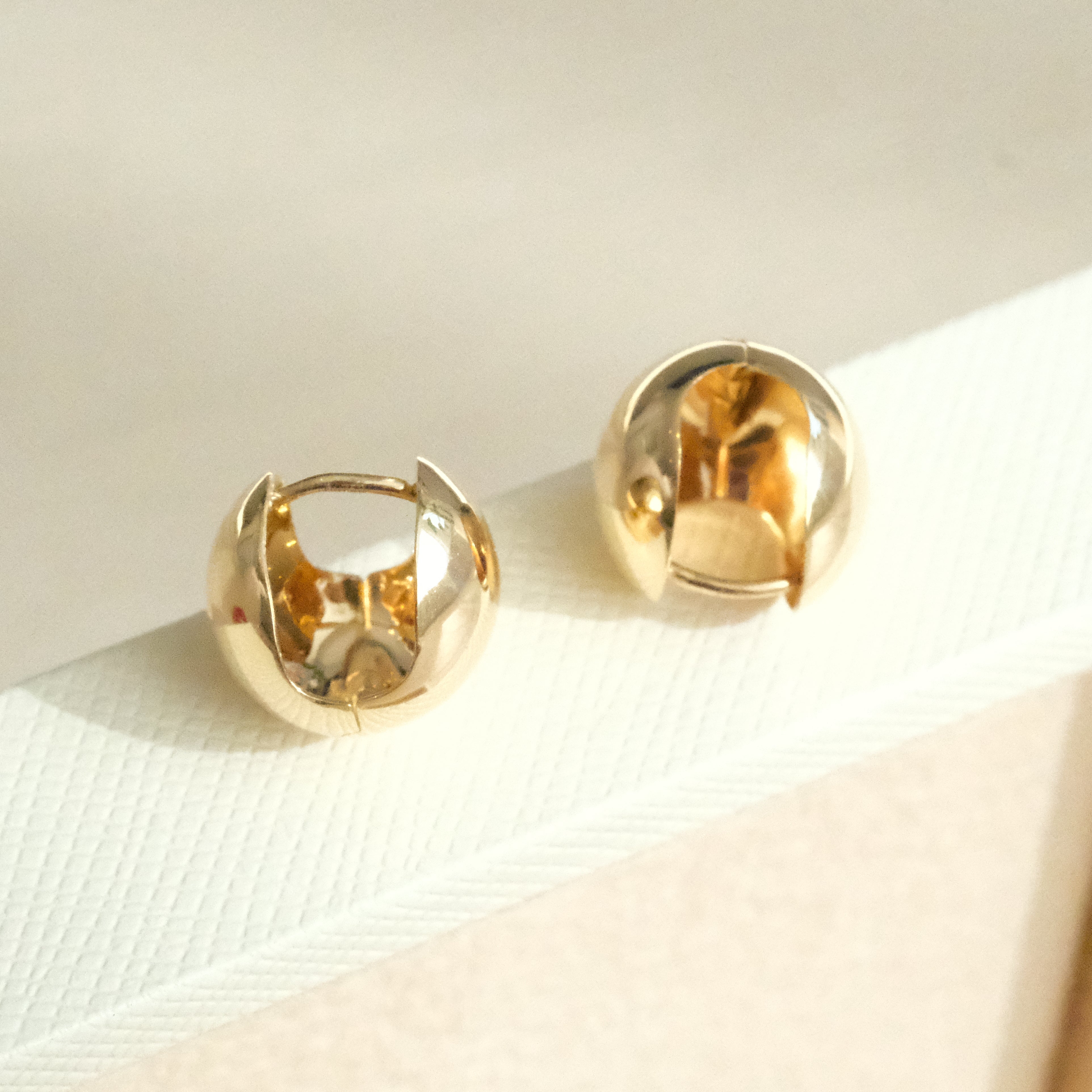 Polished Ball Earrings