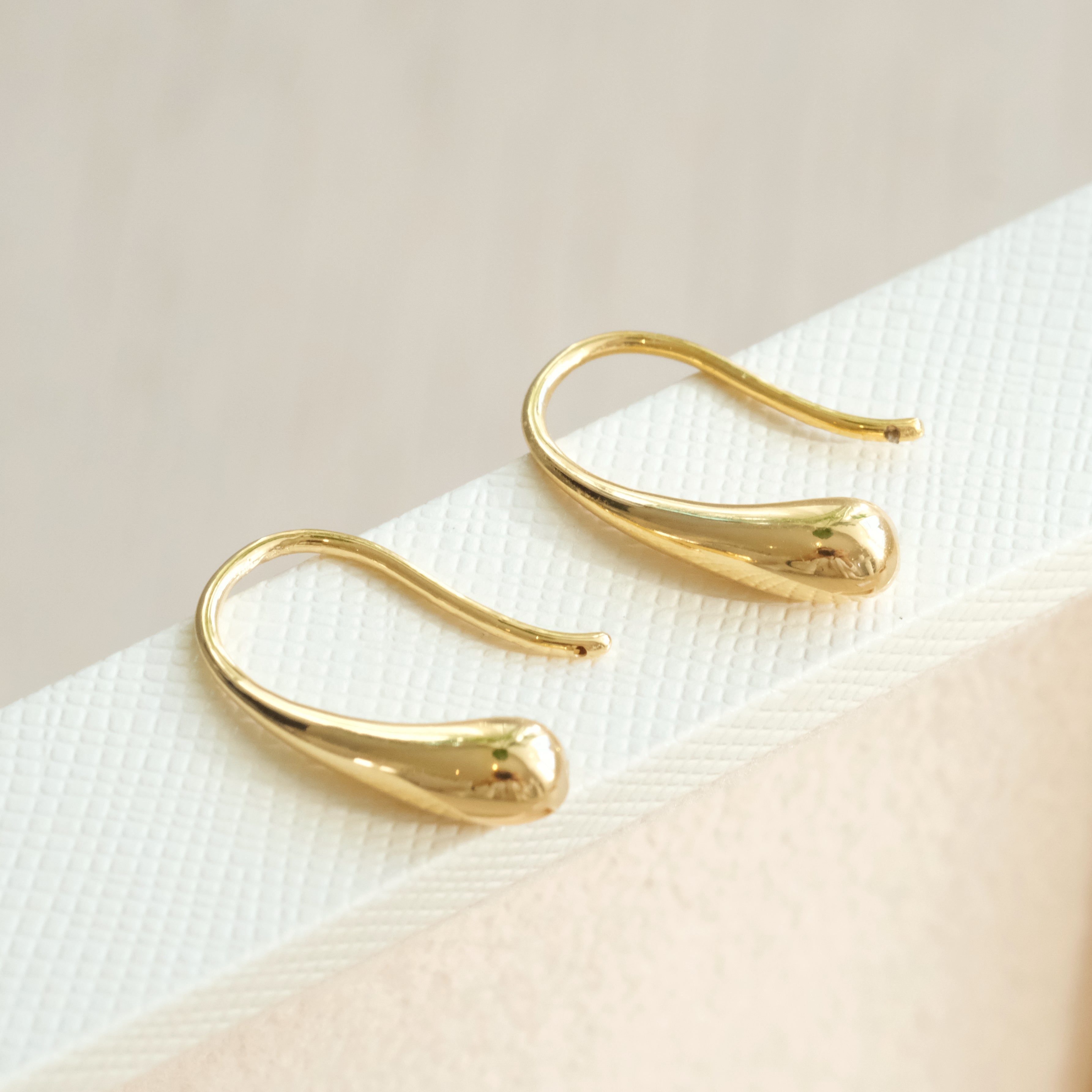 Water Drop Hook Earrings