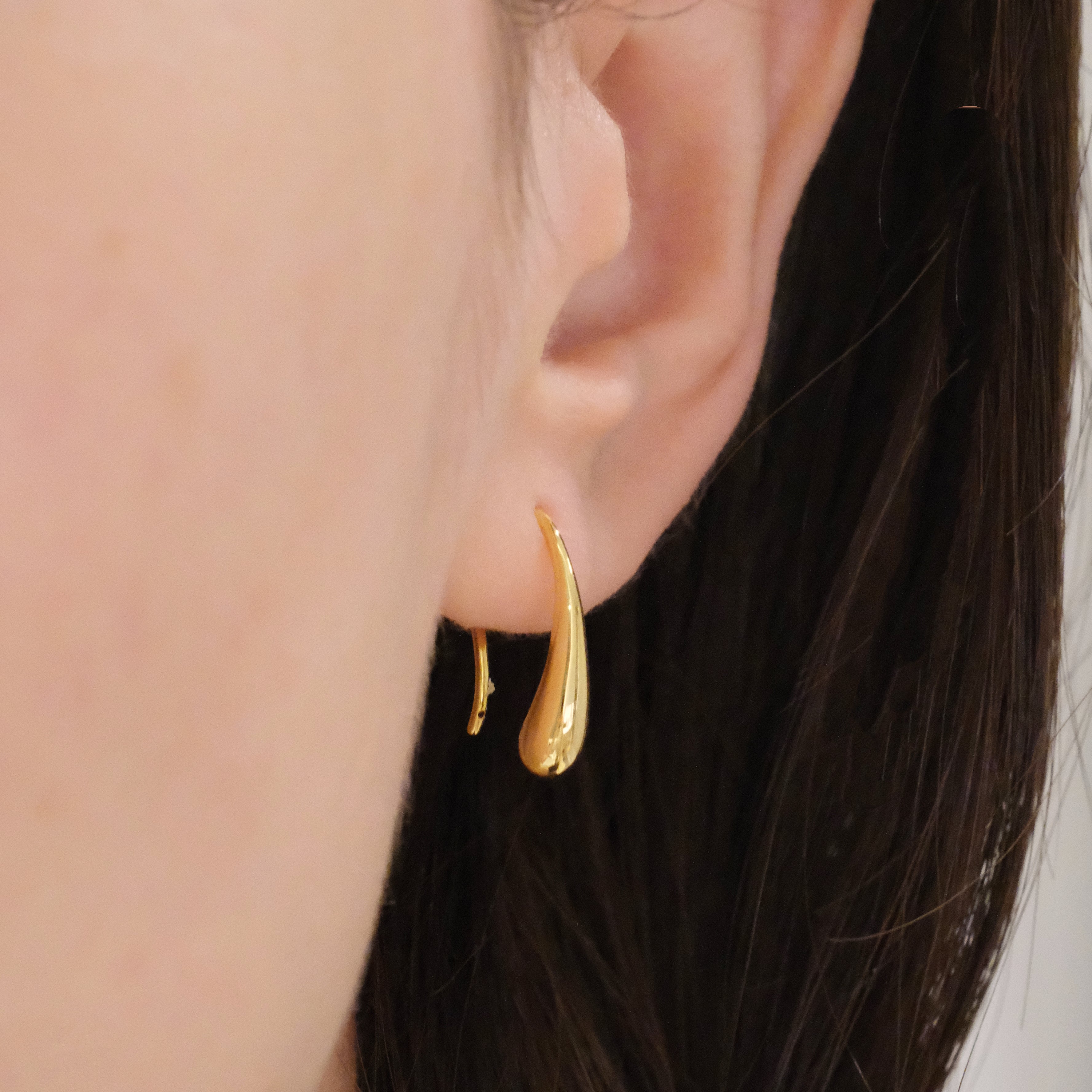 Water Drop Hook Earrings