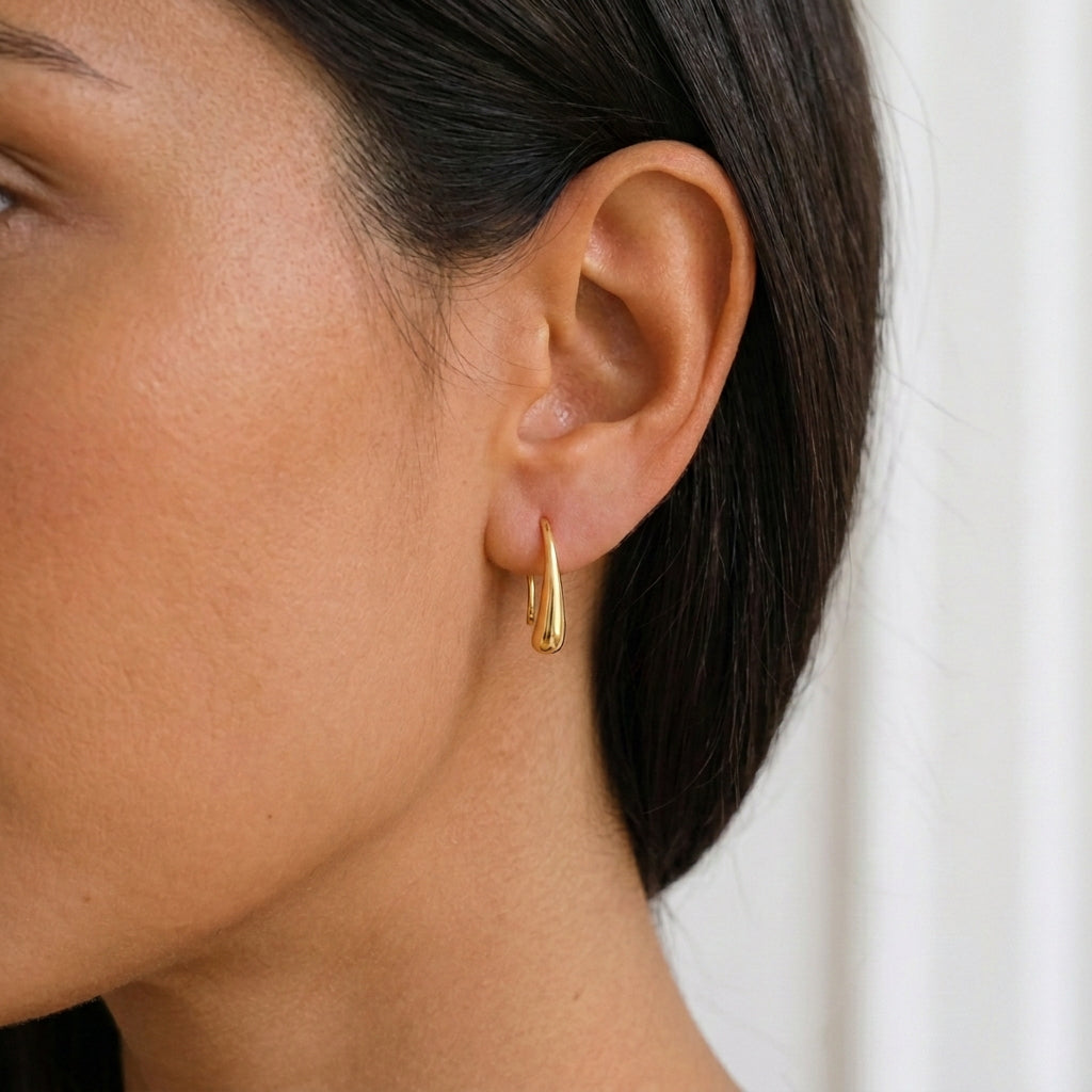 Water Drop Hook Earrings