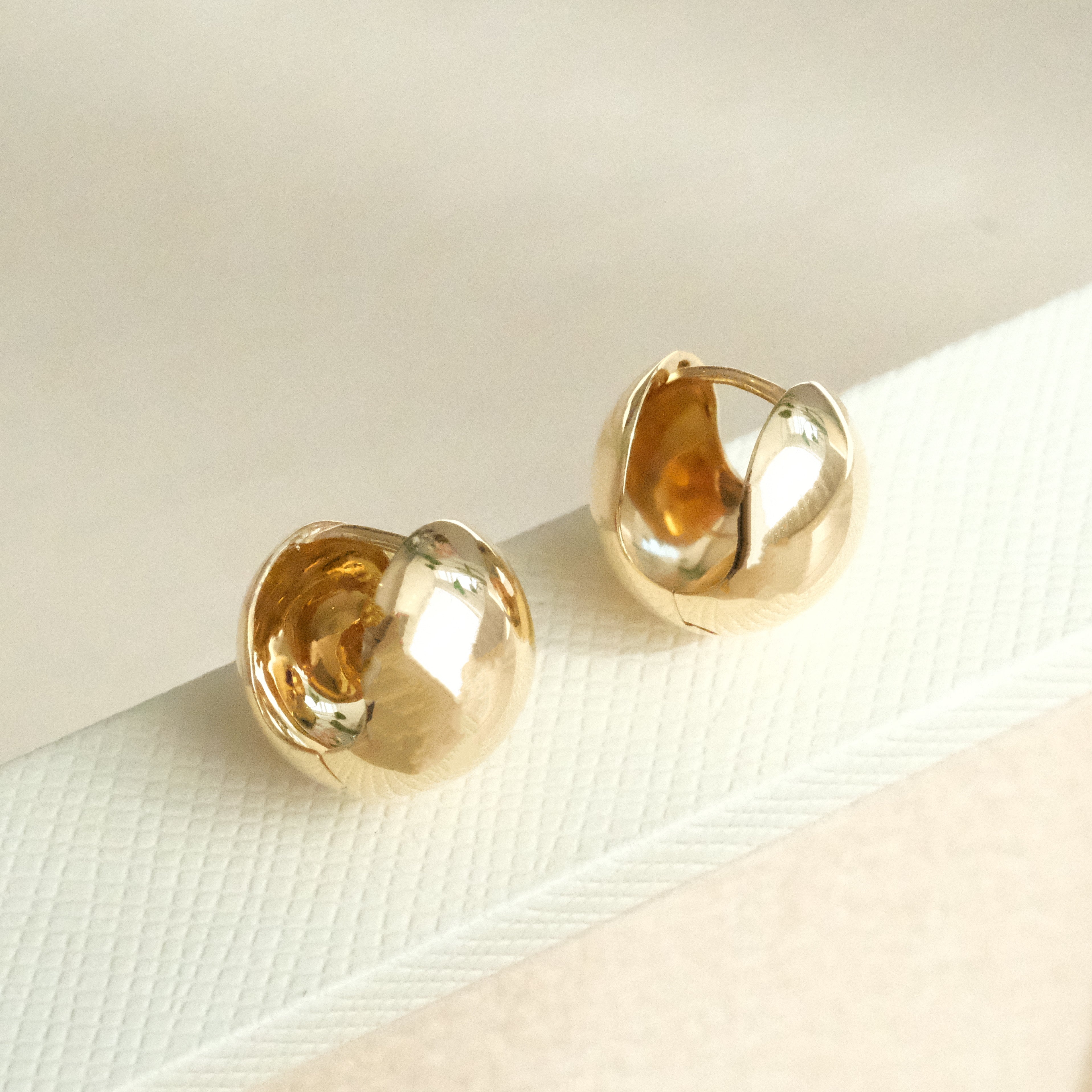 Polished Ball Earrings