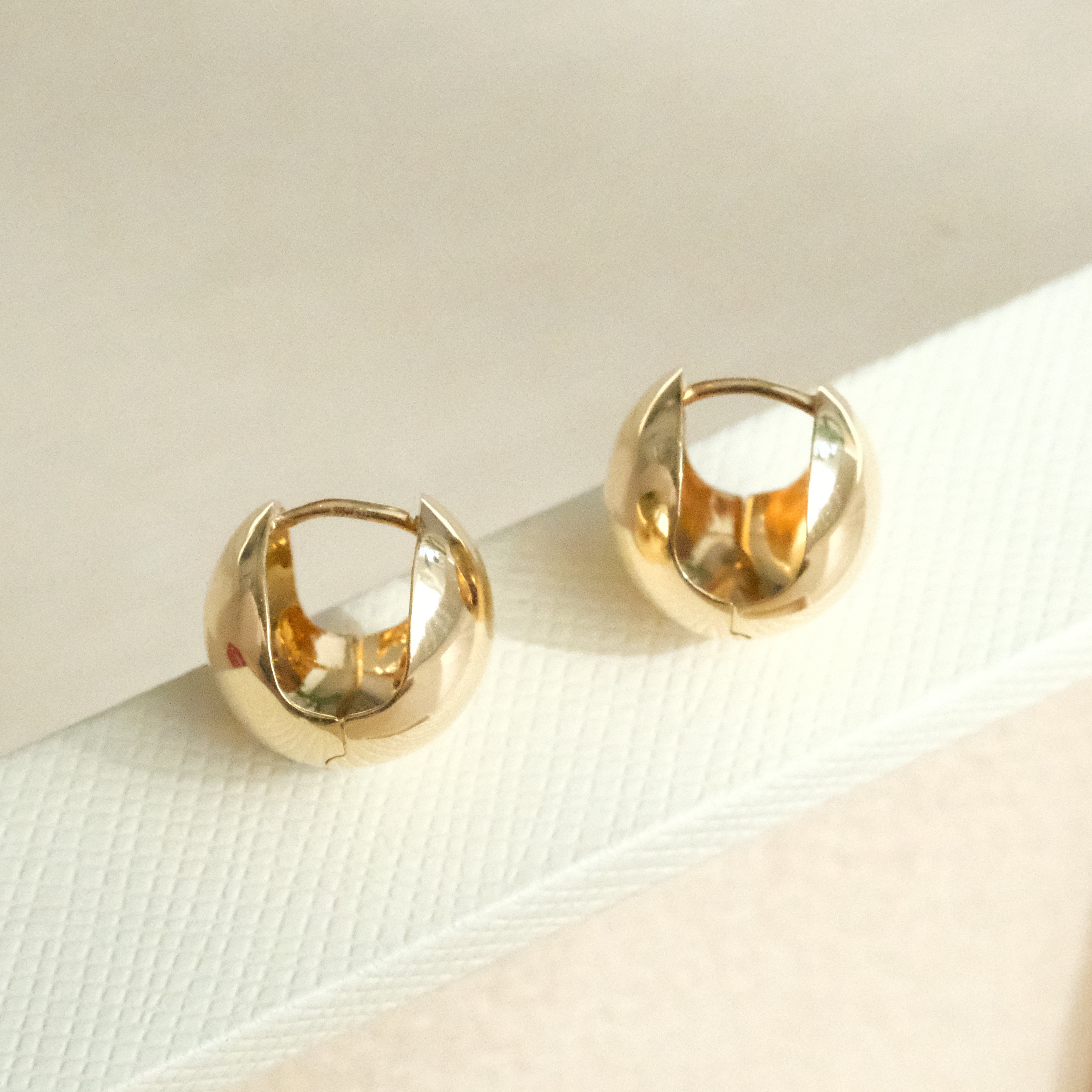 Polished Ball Earrings