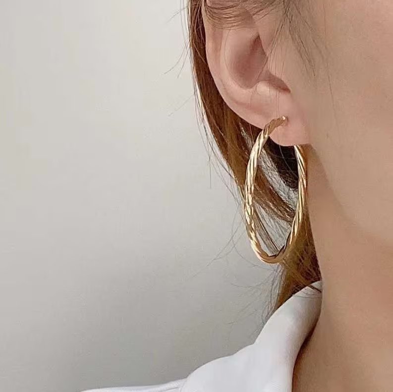Chunky Twist Earrings