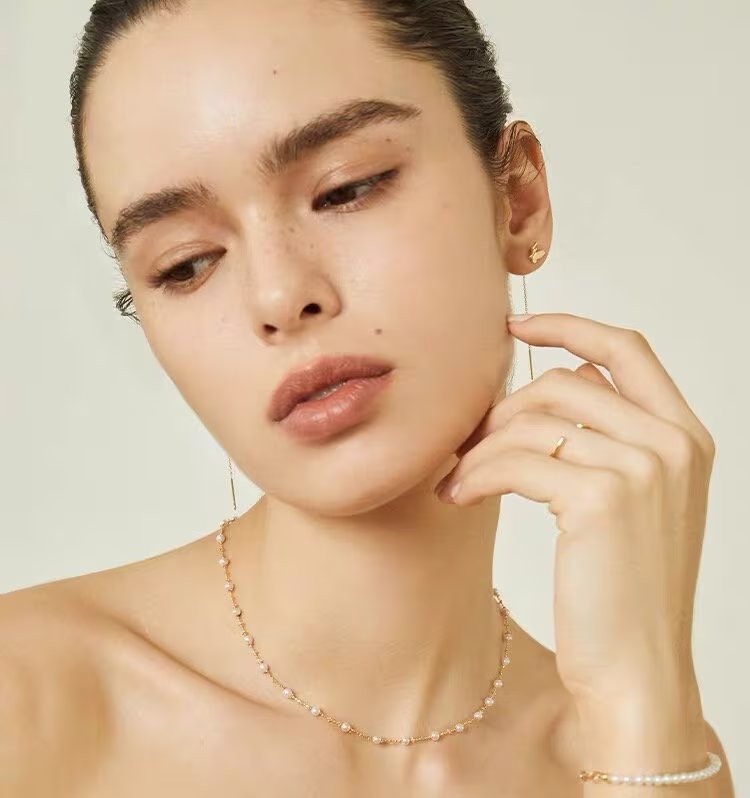 Multi Pearl Adjustable Necklace