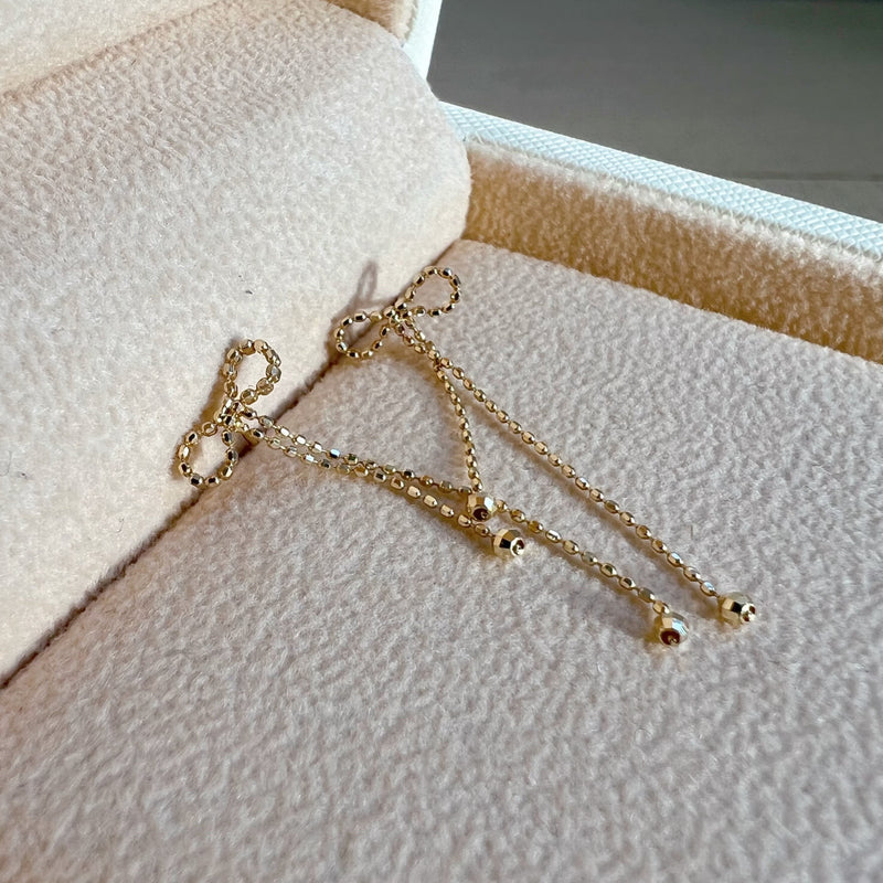 Hanging Bow Earrings