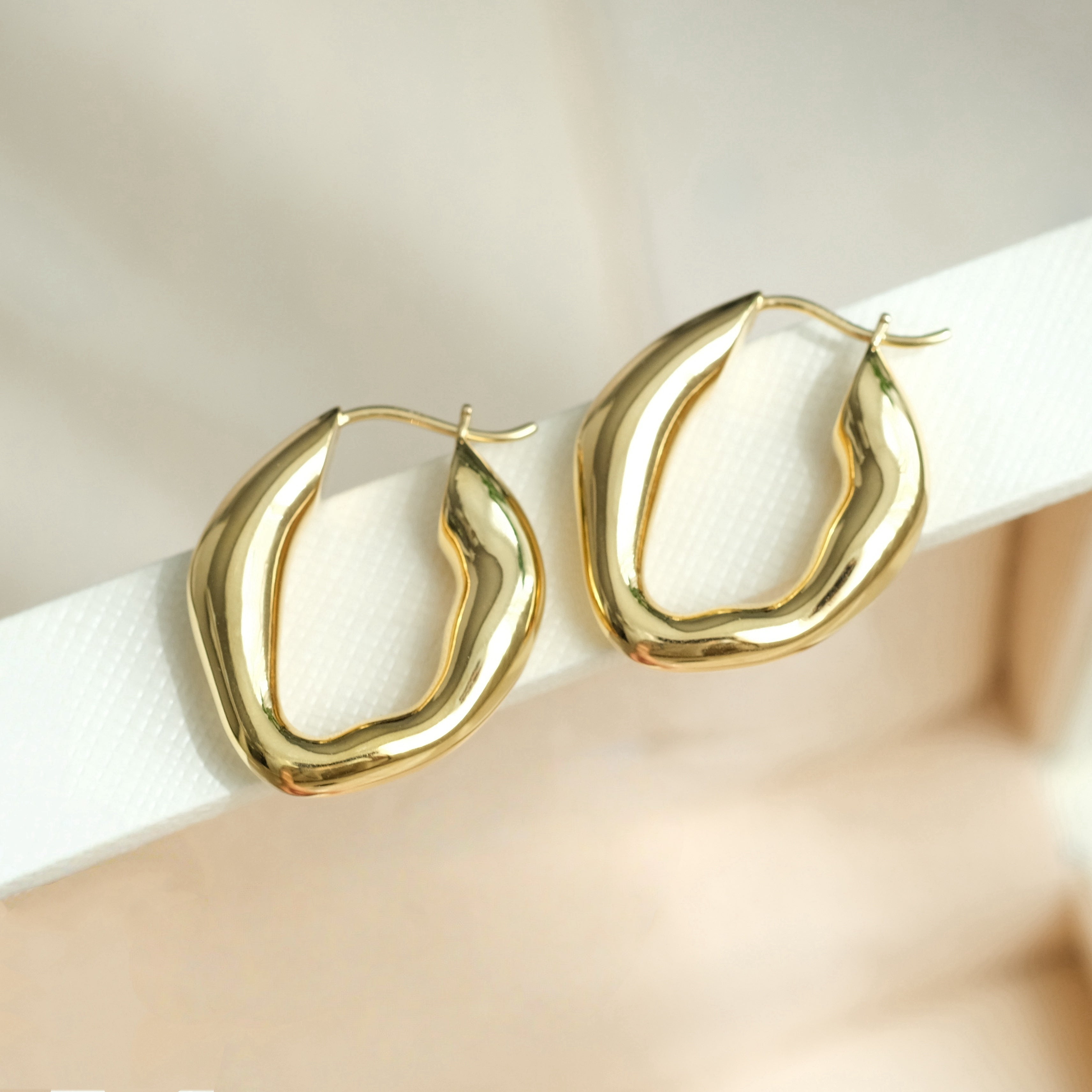 Wavy Irregular Earrings
