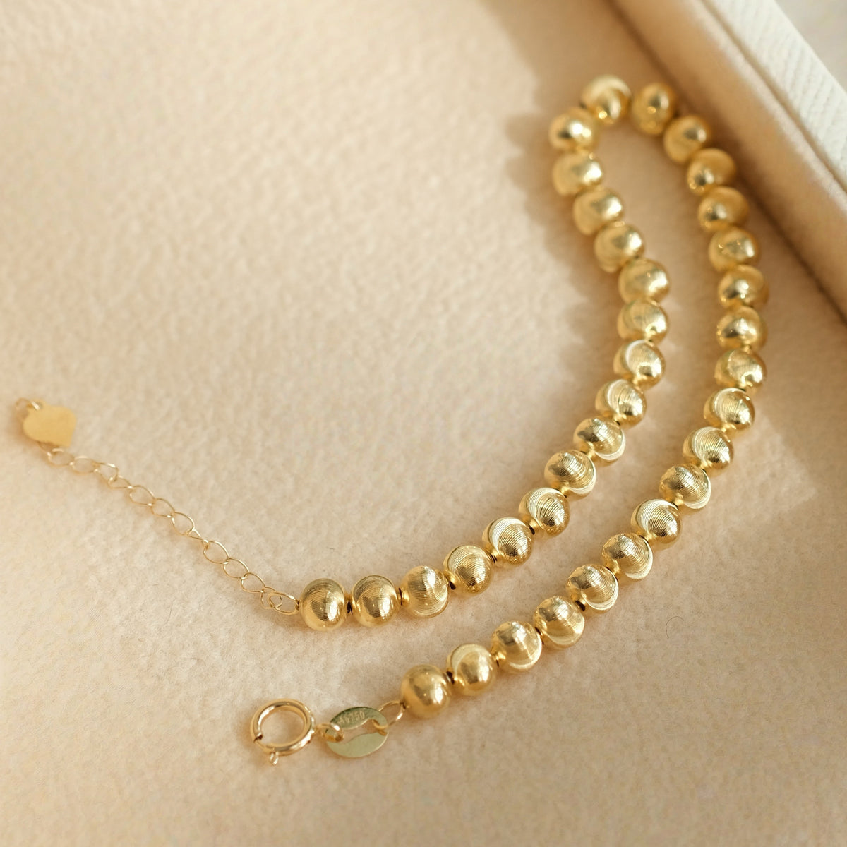4mm Cat Eye Beads Bracelet