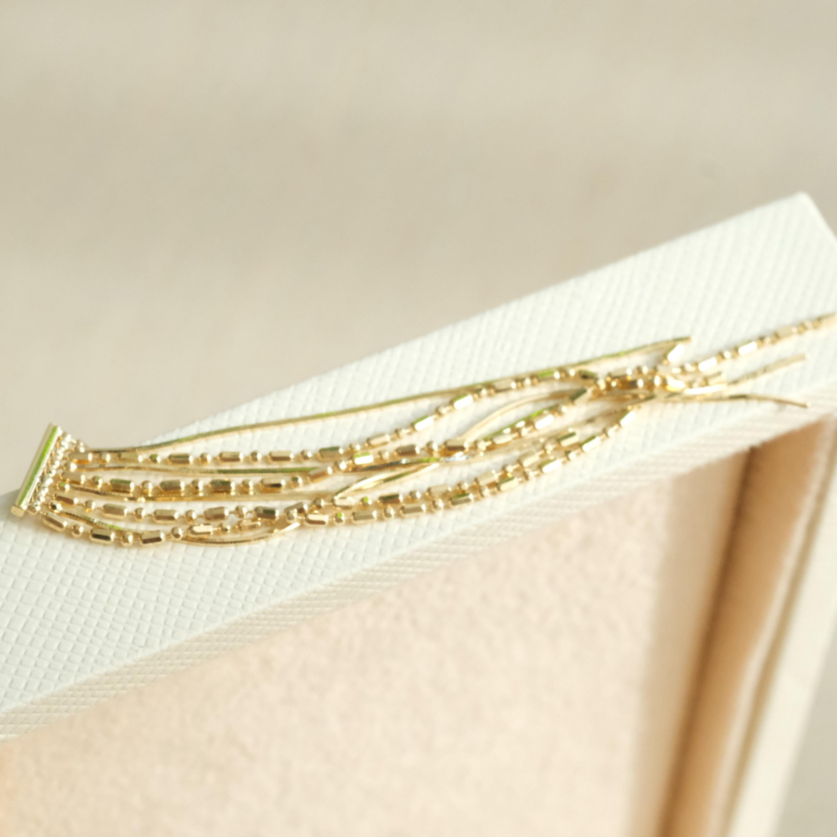 Long Beads Tassel Earrings