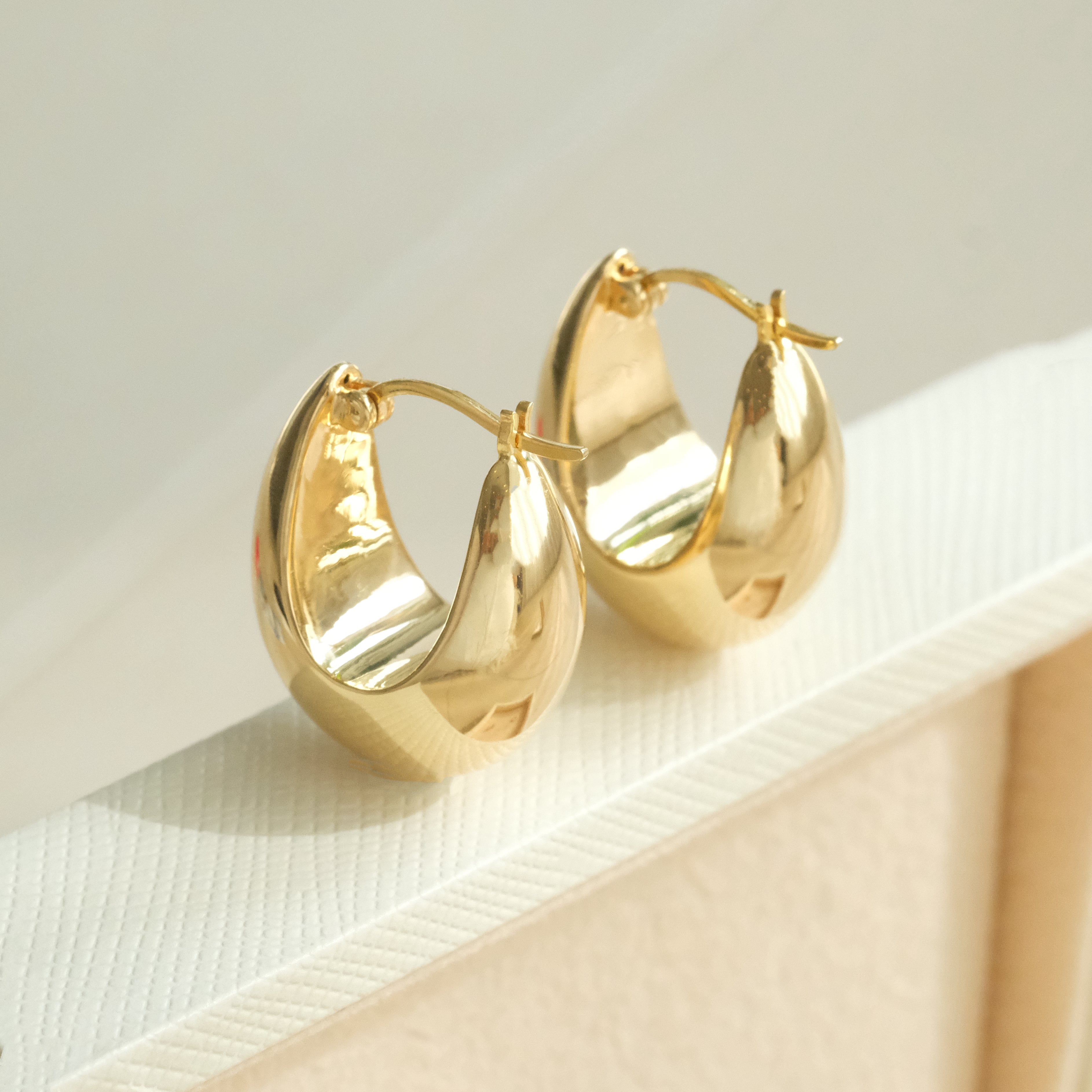 Sculptural Hoops