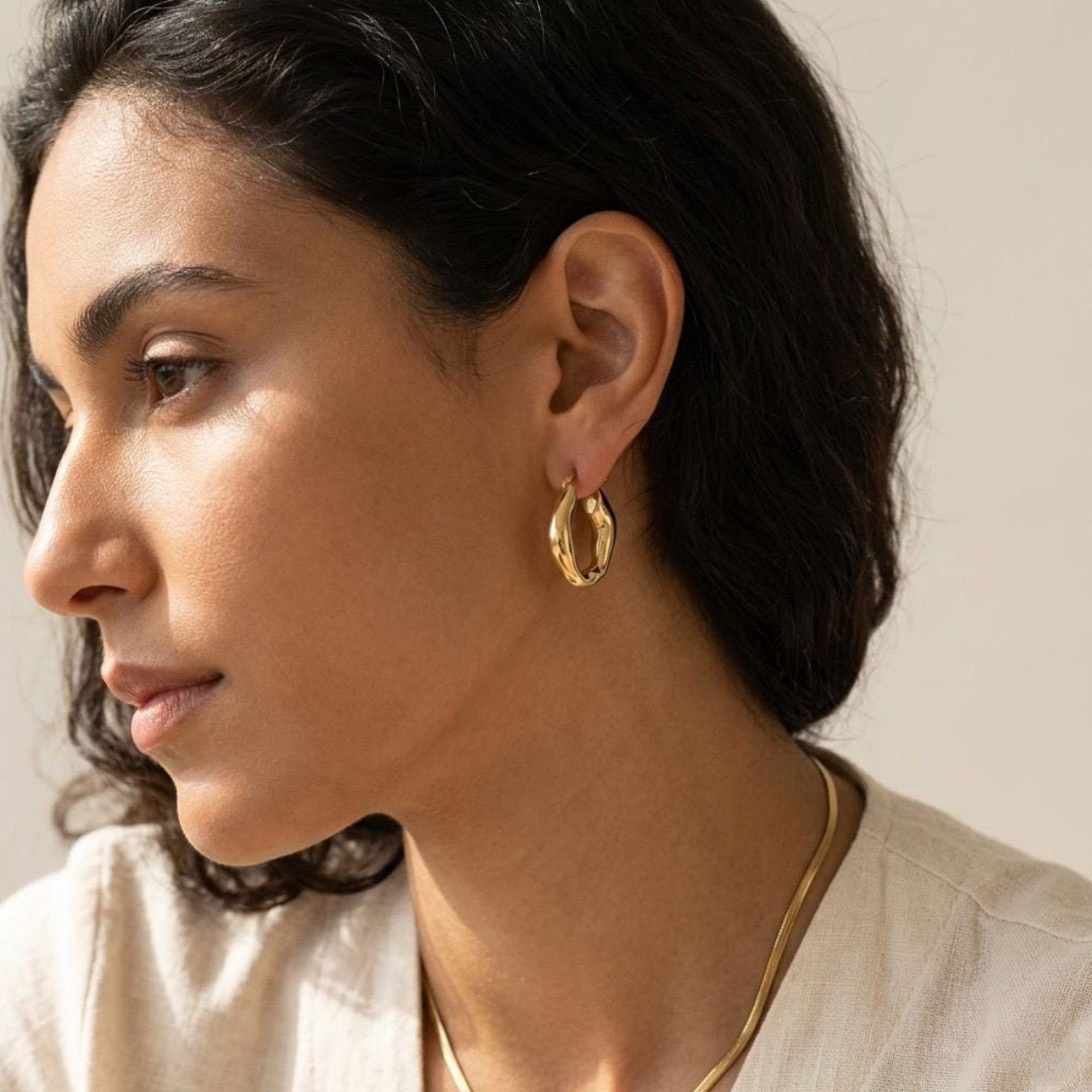 Wavy Irregular Earrings