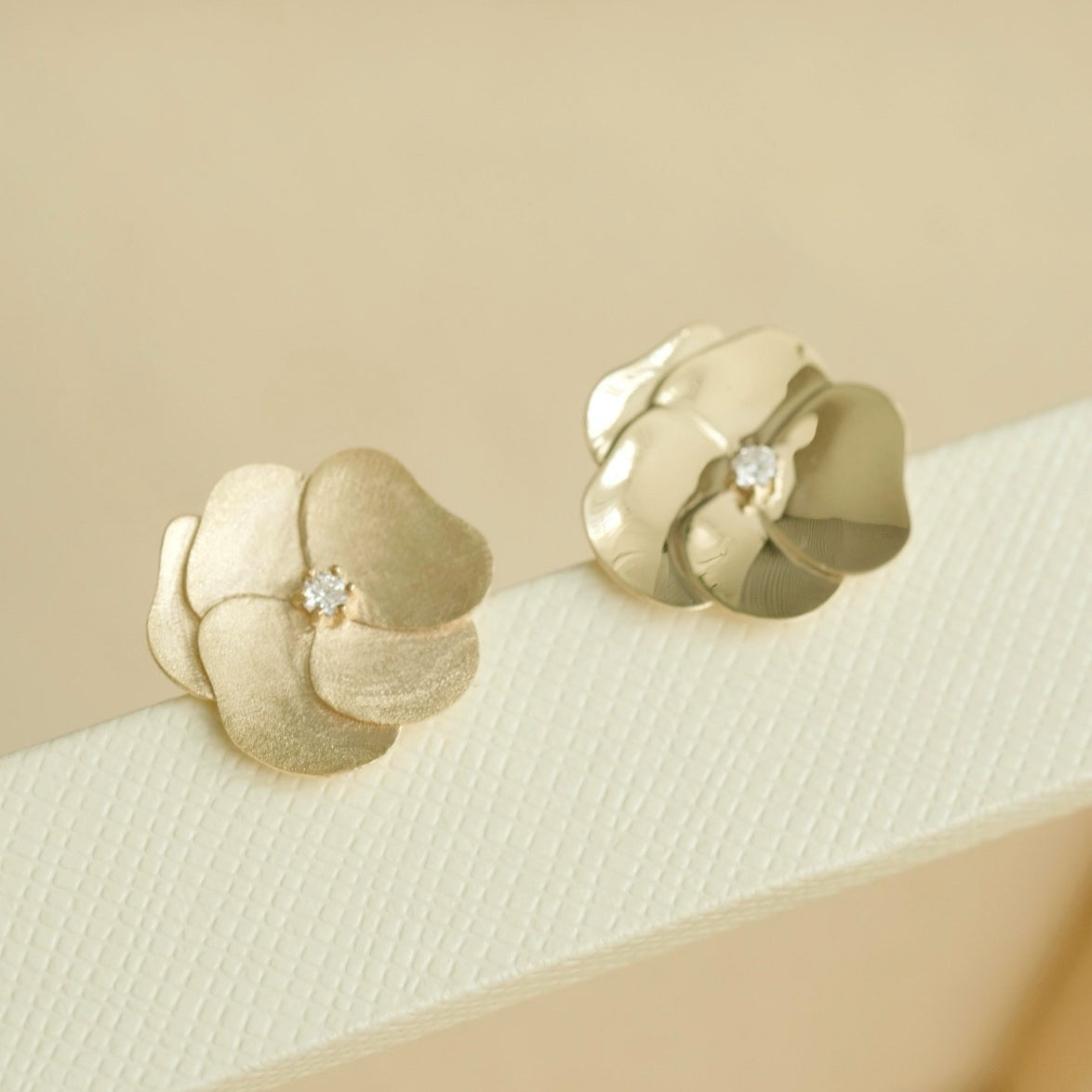 Camellia Flower Studs