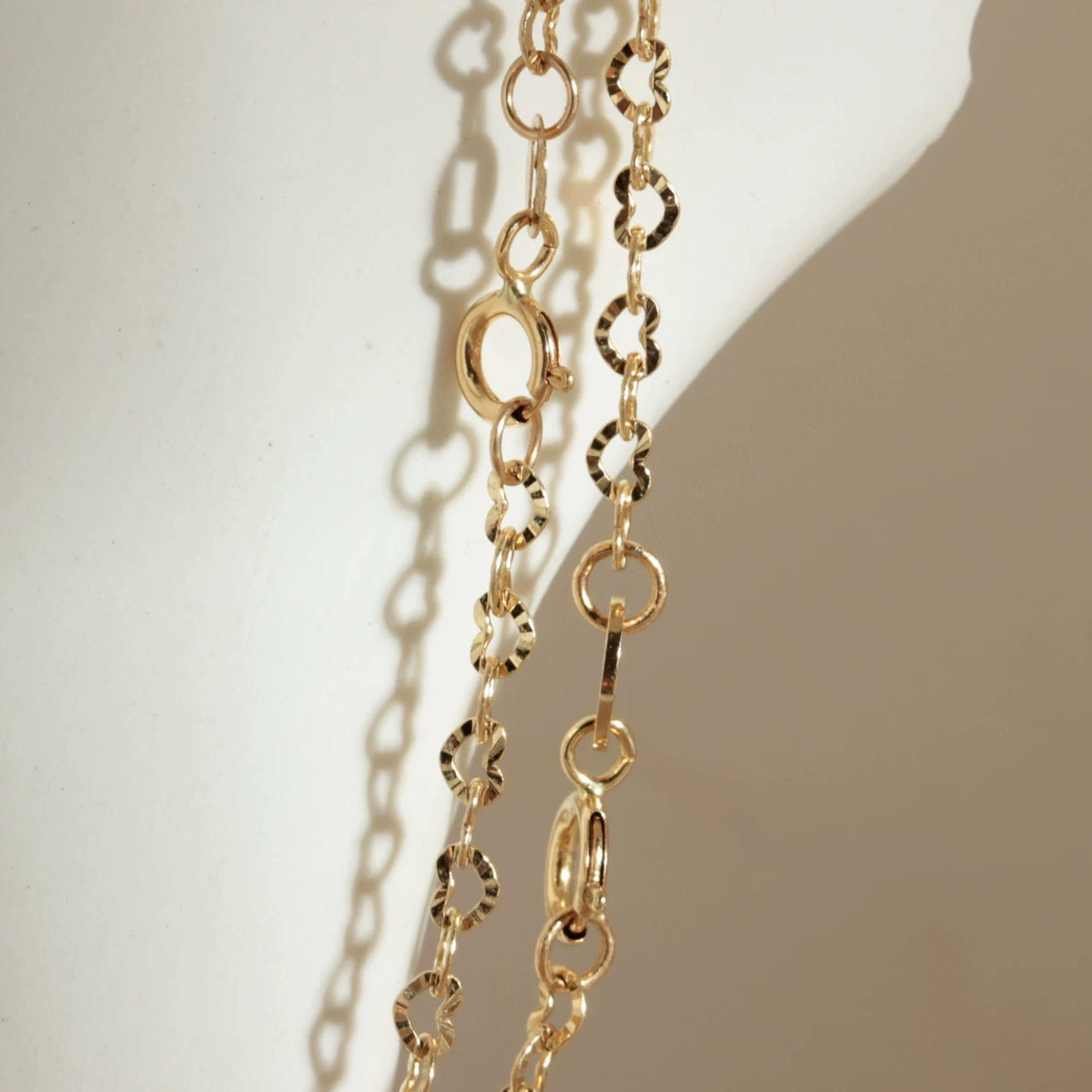 Heart Rolo Chain