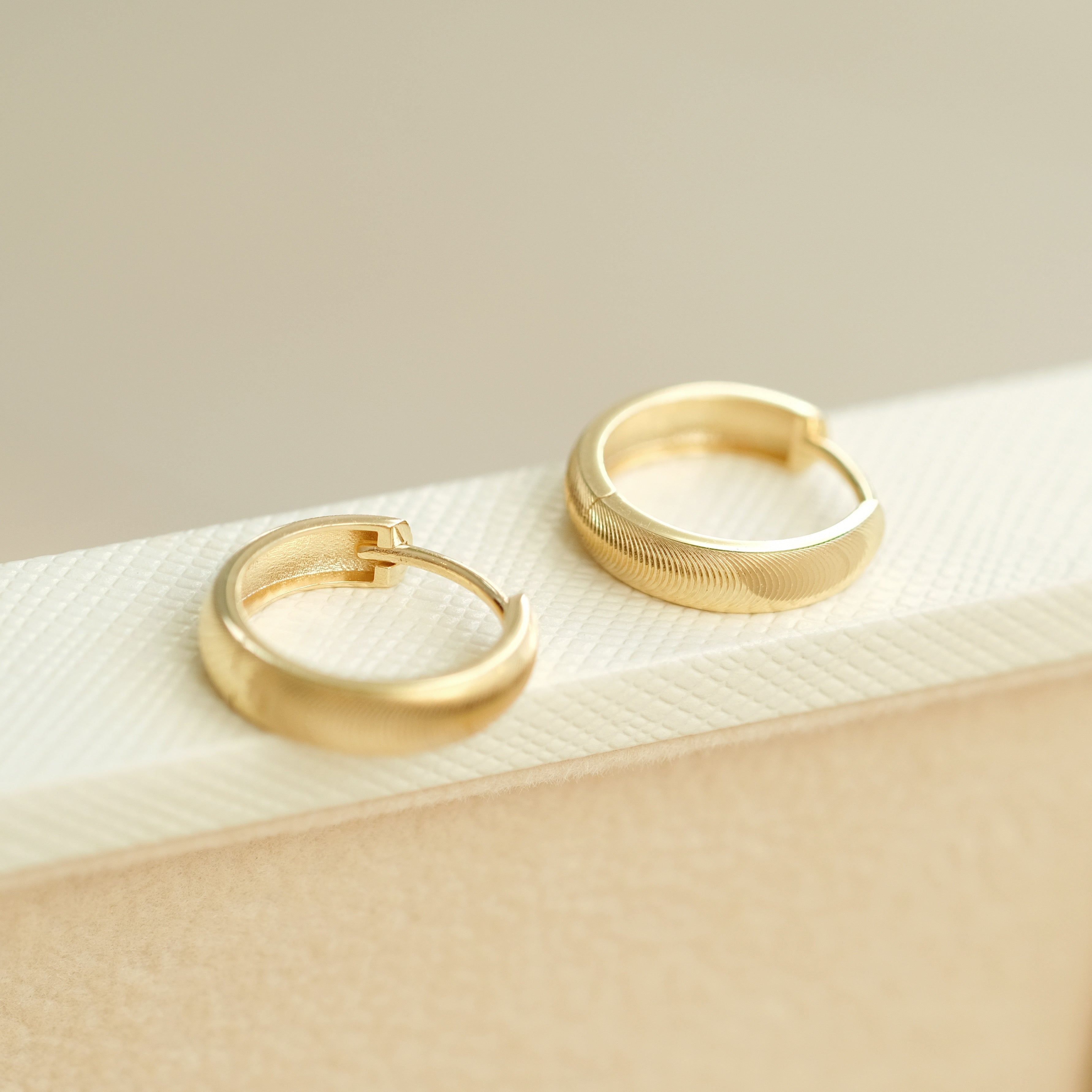 Cat Eye Hoop Earrings