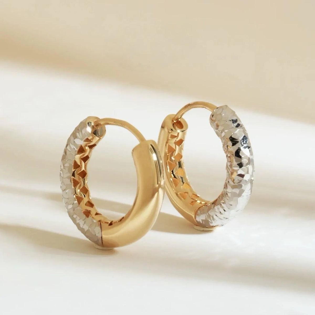 Two Tone Tube Hoop