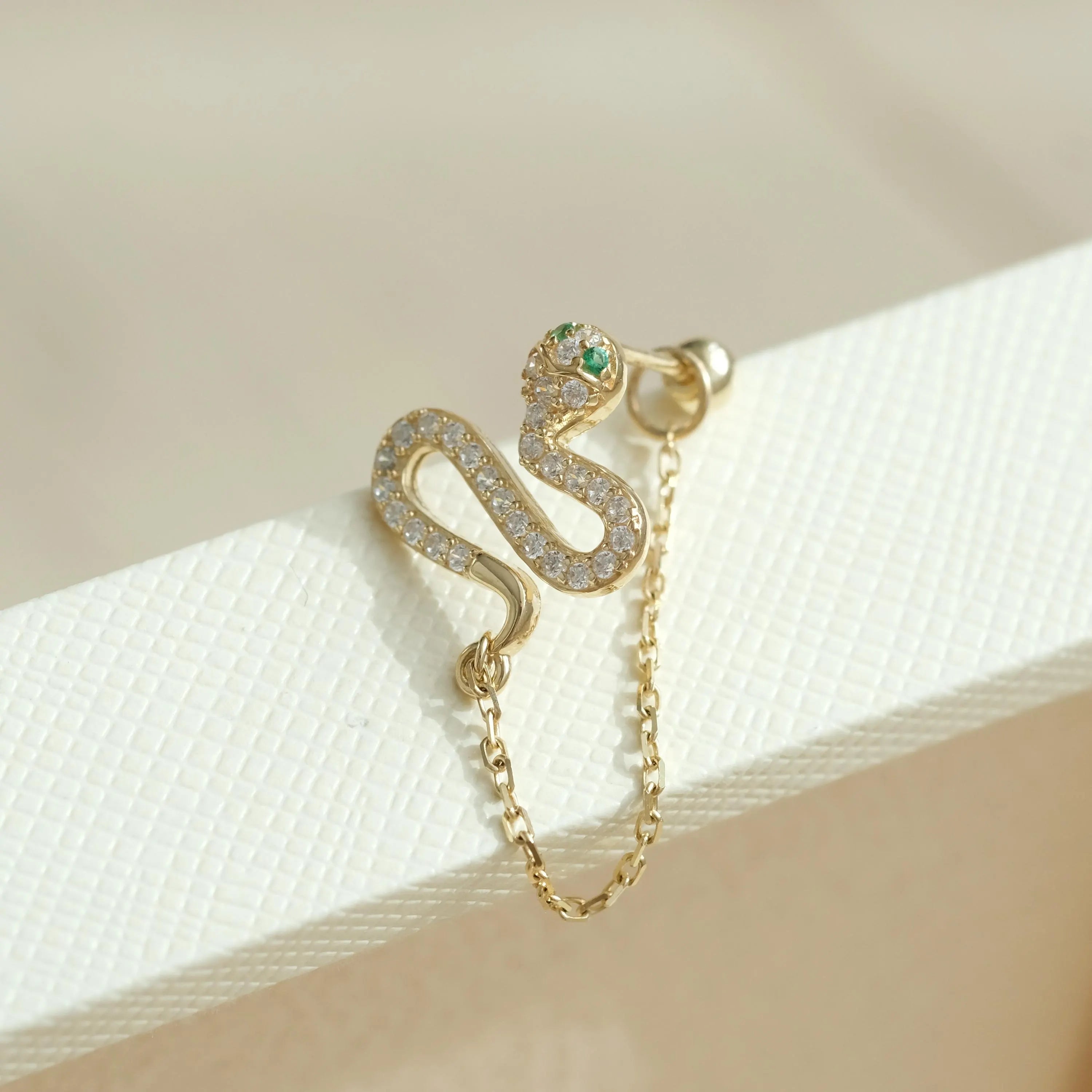 Snake Chain Earrings