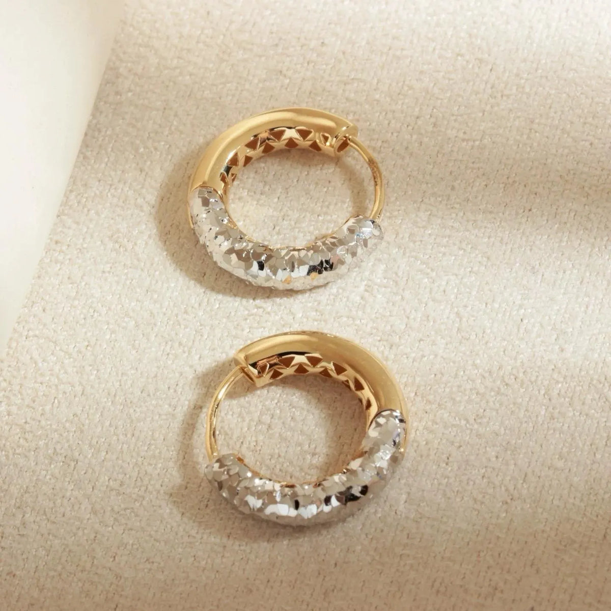 Two Tone Tube Hoop