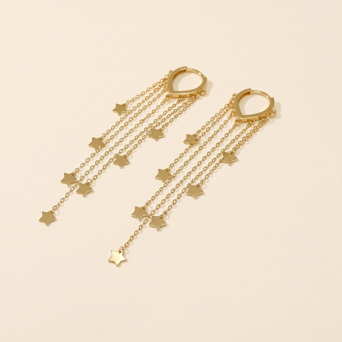 Star Tassel Earrings