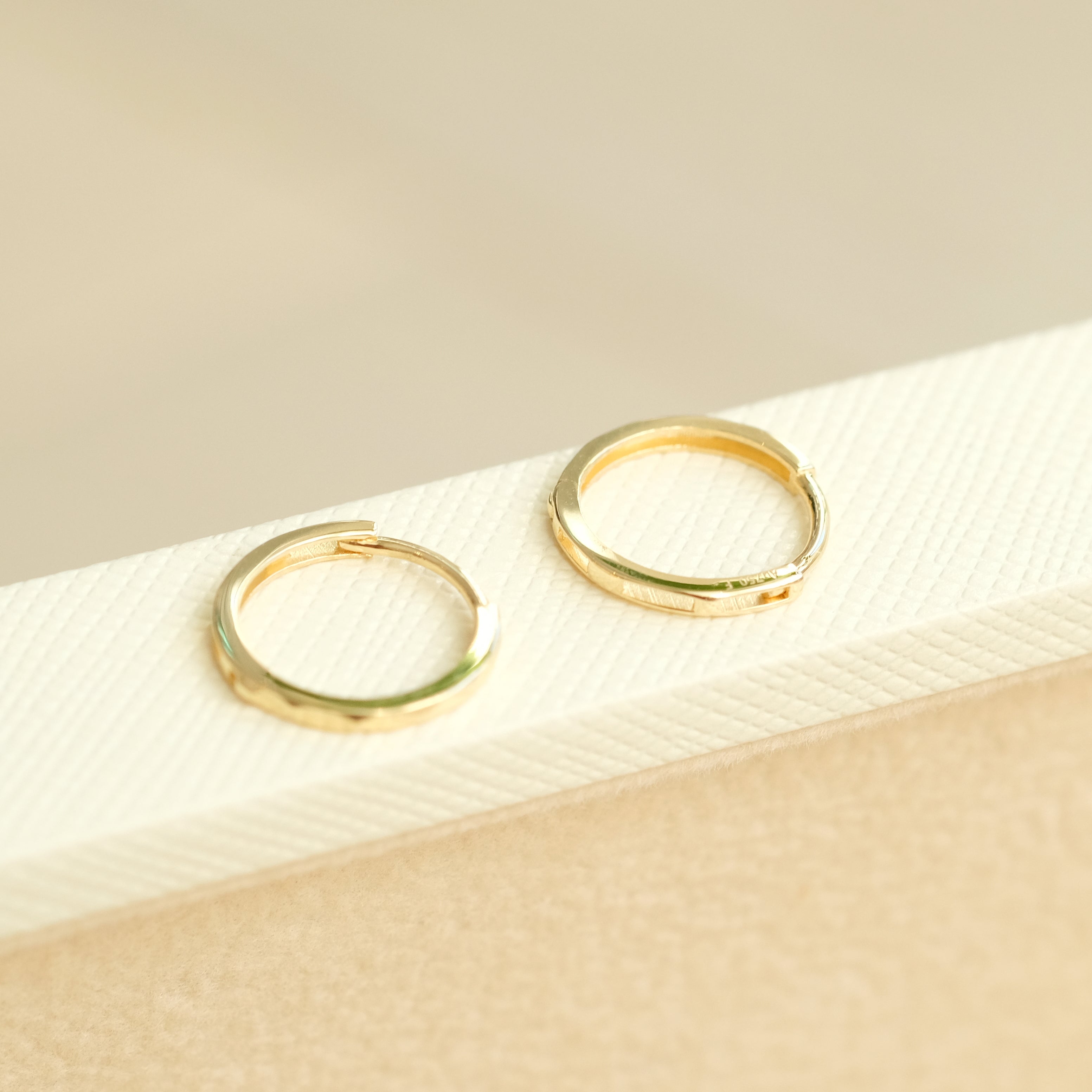 Small Laser Cut Hoops