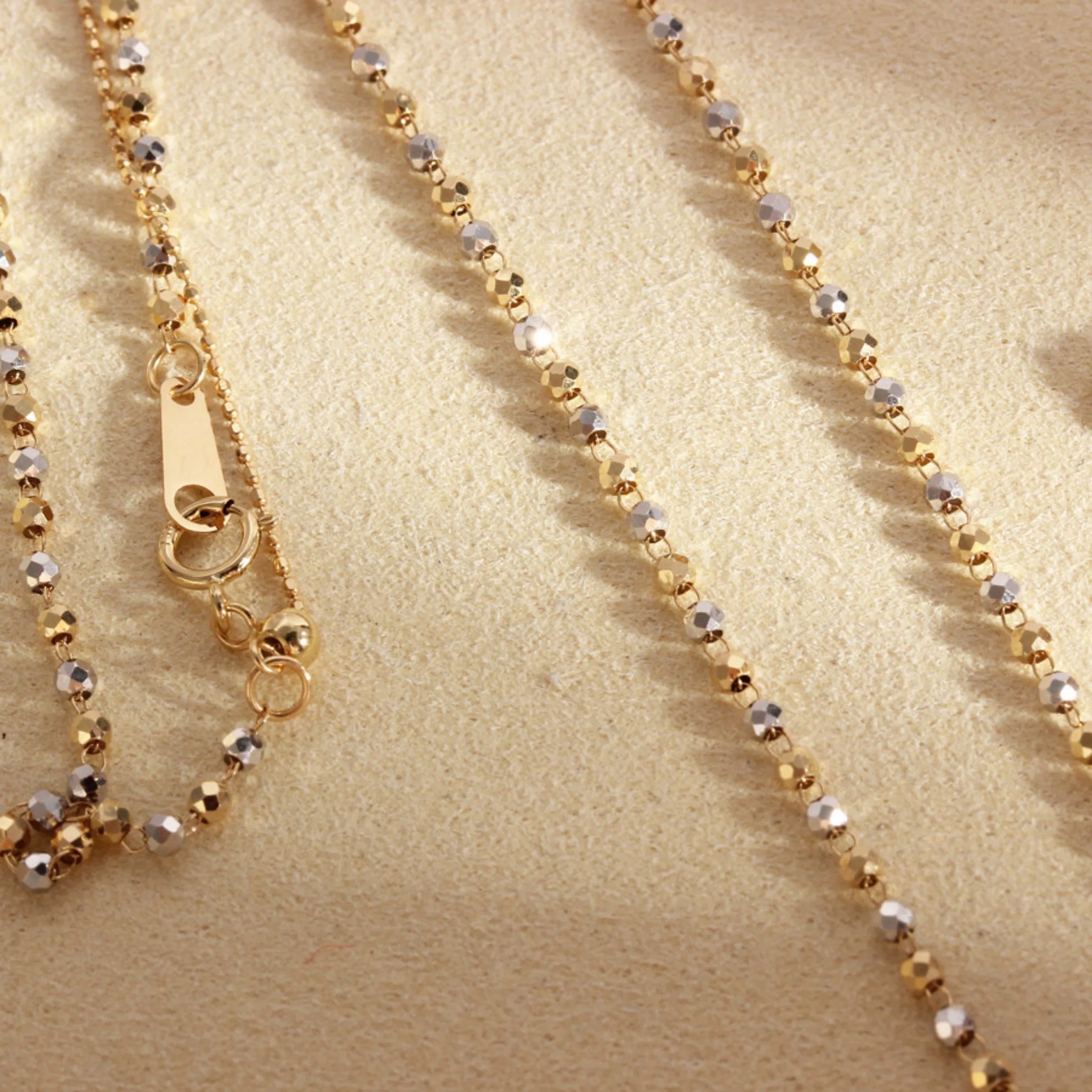 2mm Two Tone Beads Chain