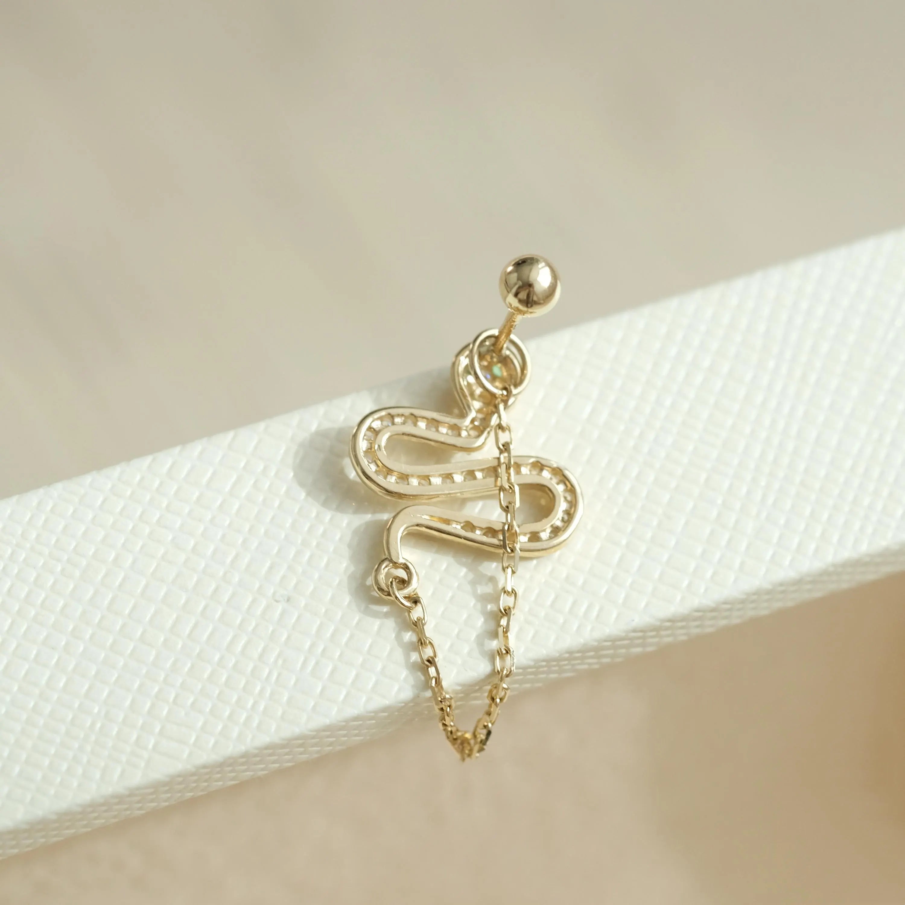 Snake Chain Earrings