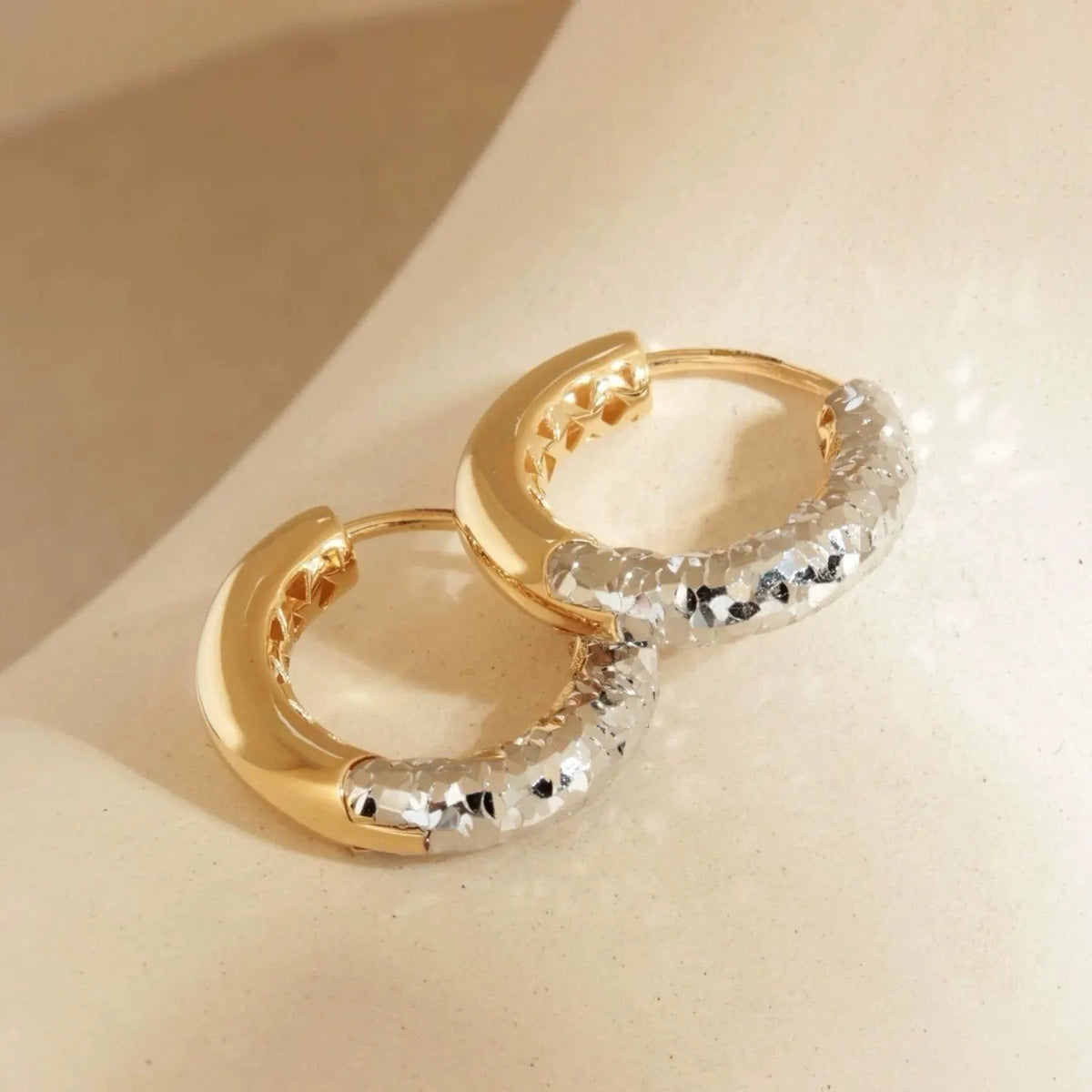 Two Tone Tube Hoop