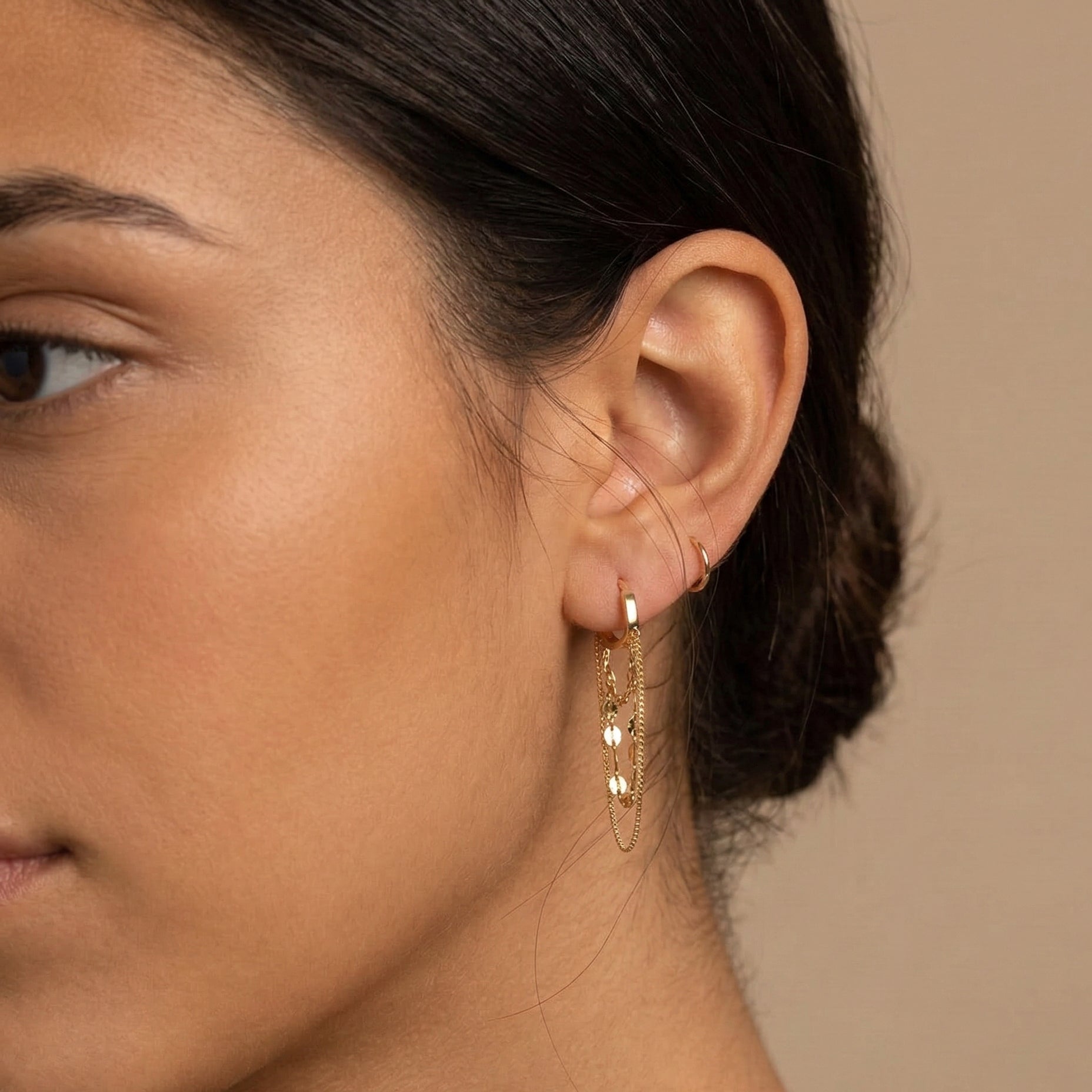 Lace Chain Earrings