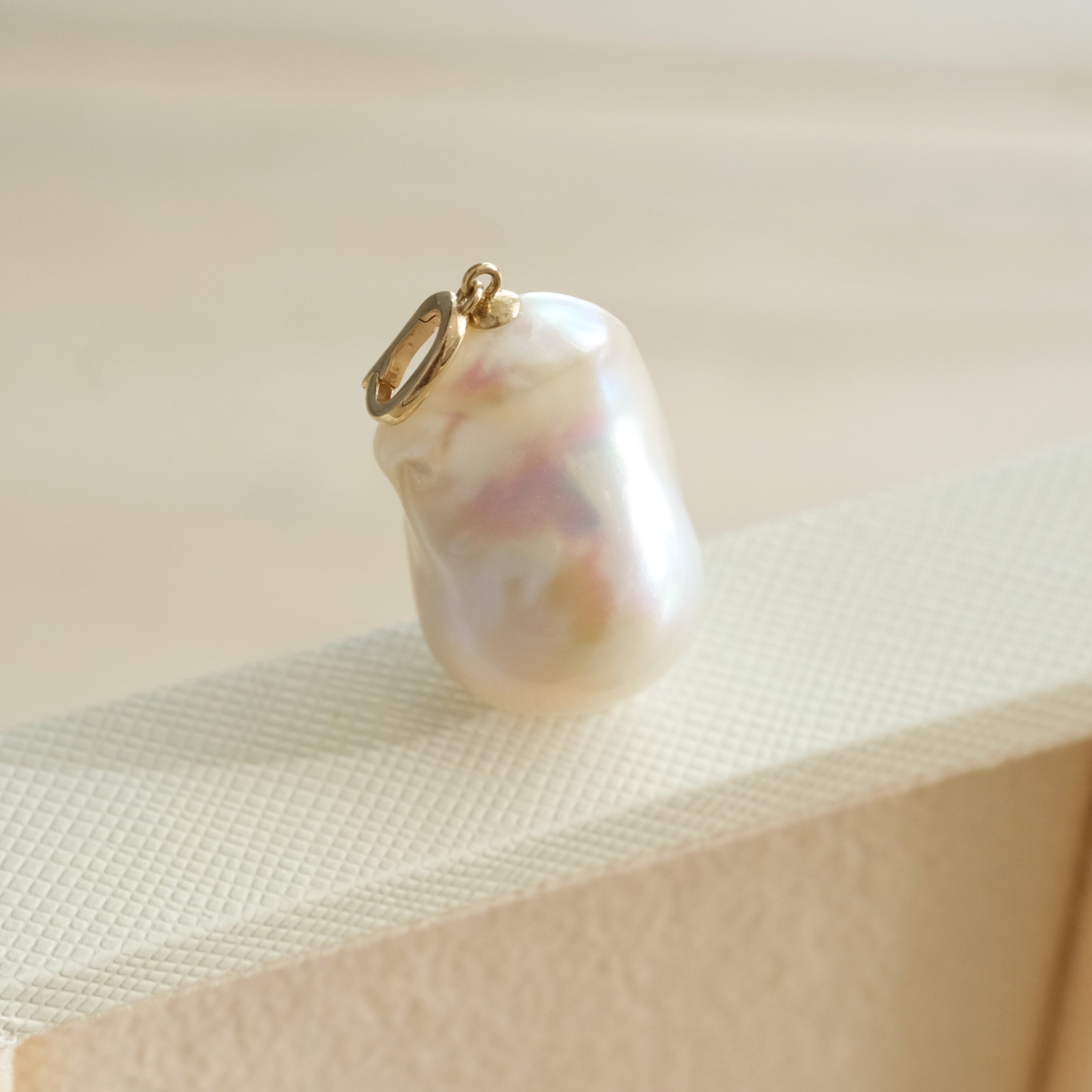 Baroque Pearl Charm