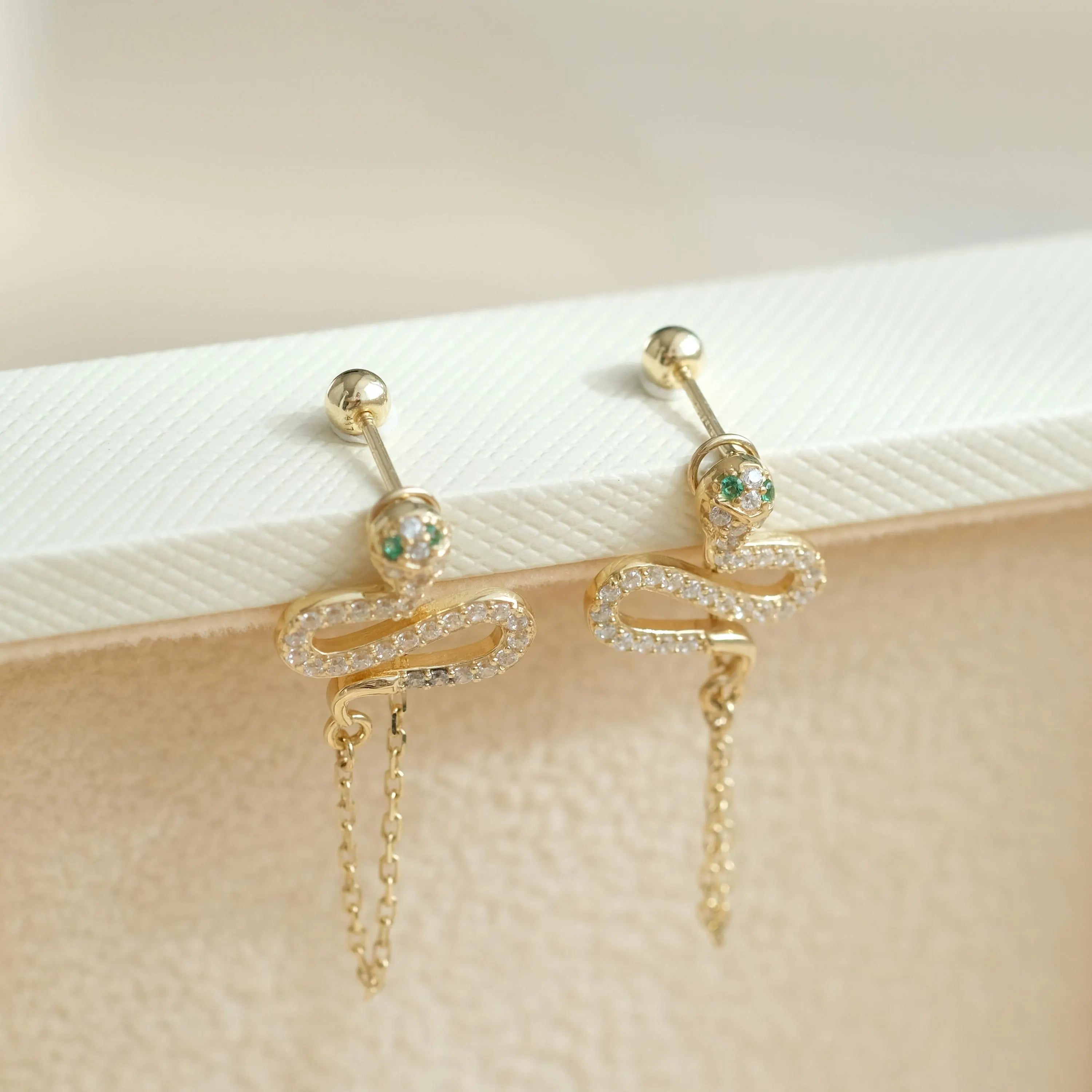 Snake Chain Earrings