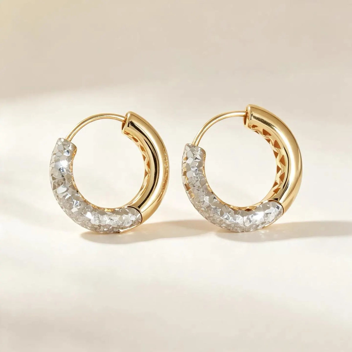 Two Tone Tube Hoop