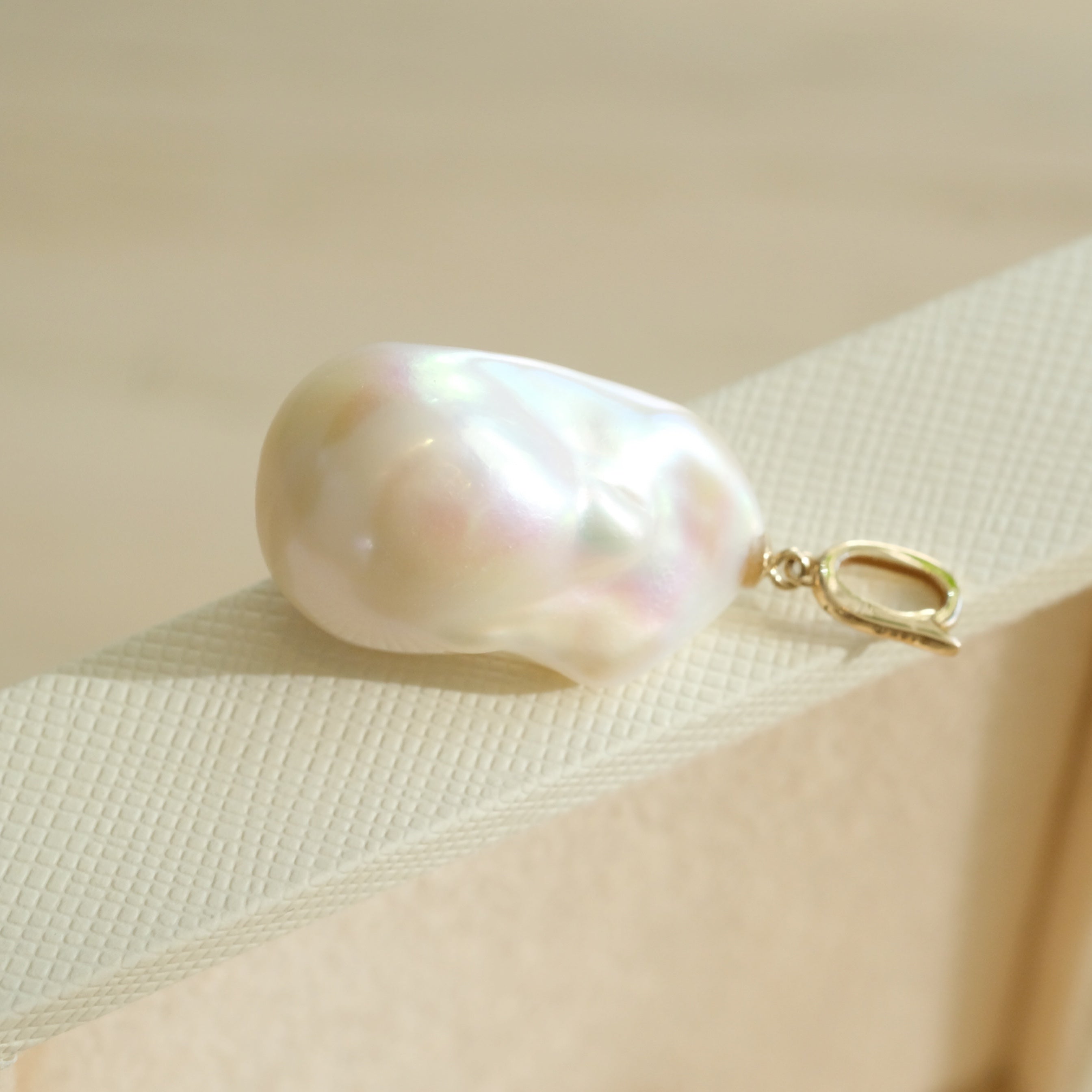 Baroque Pearl Charm