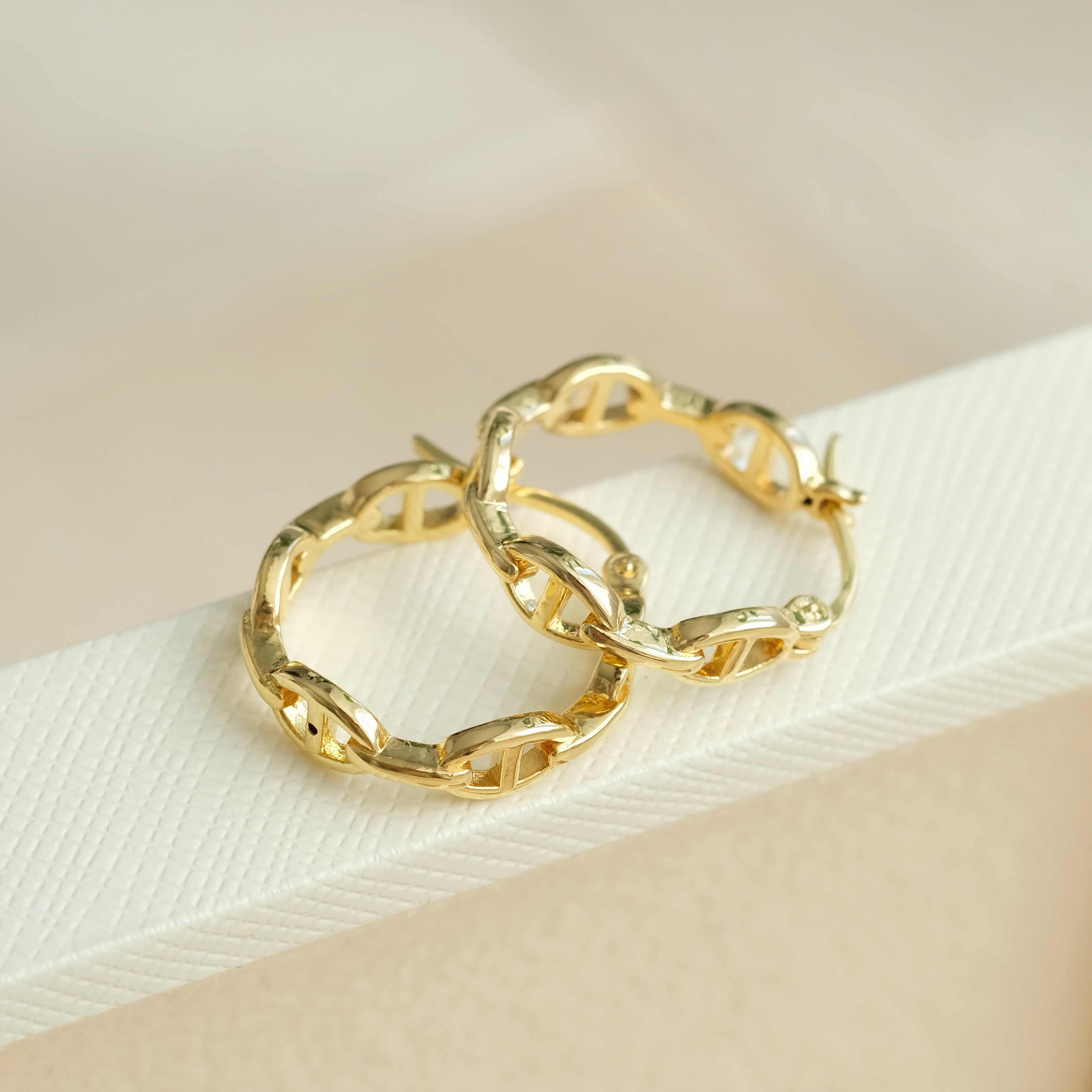 Mariner Anchor Earrings
