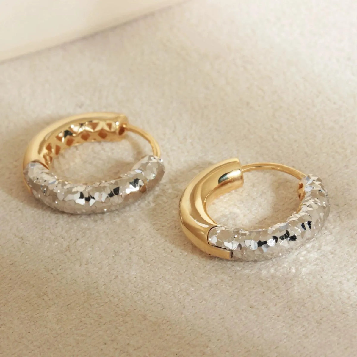 Two Tone Tube Hoop