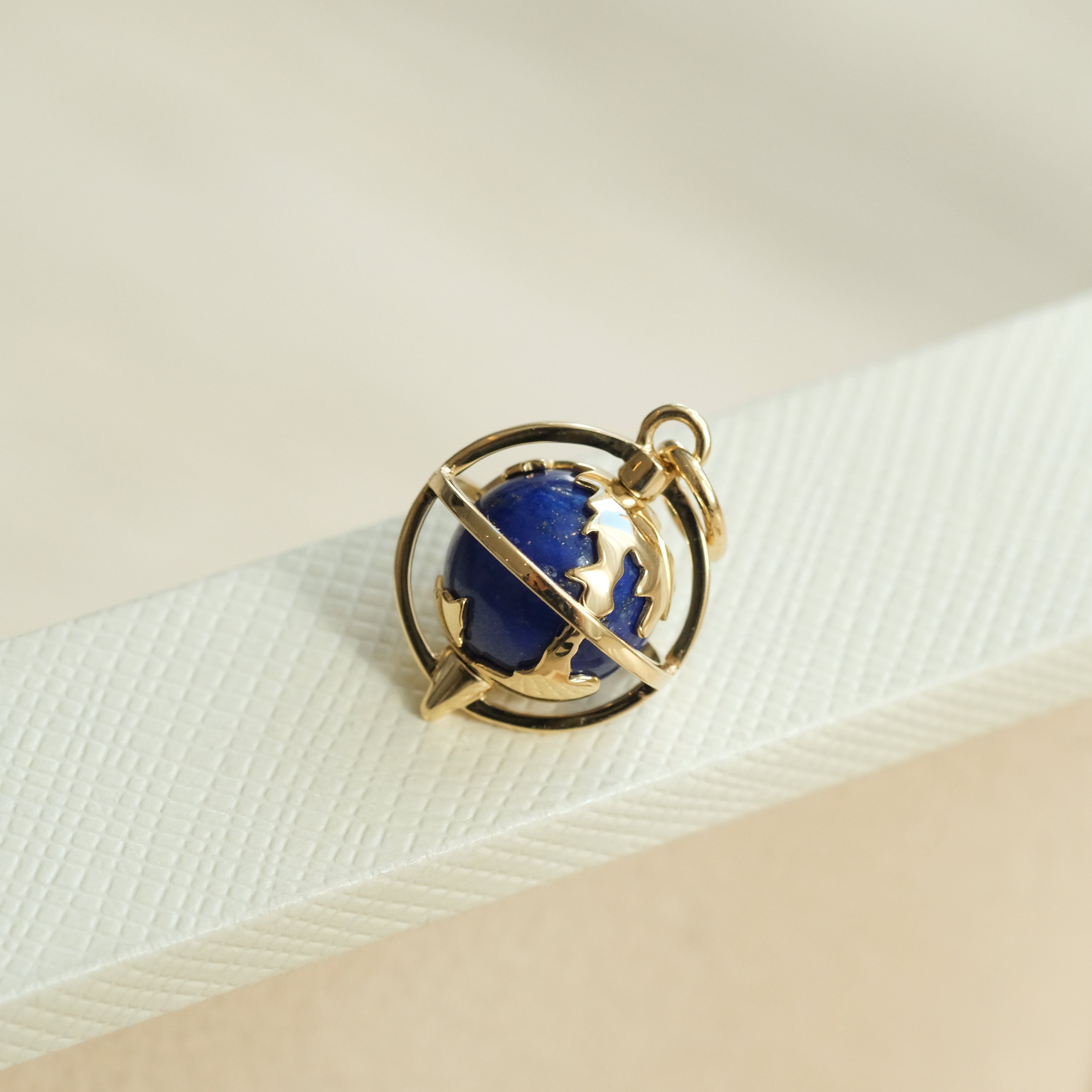 World Map Charm