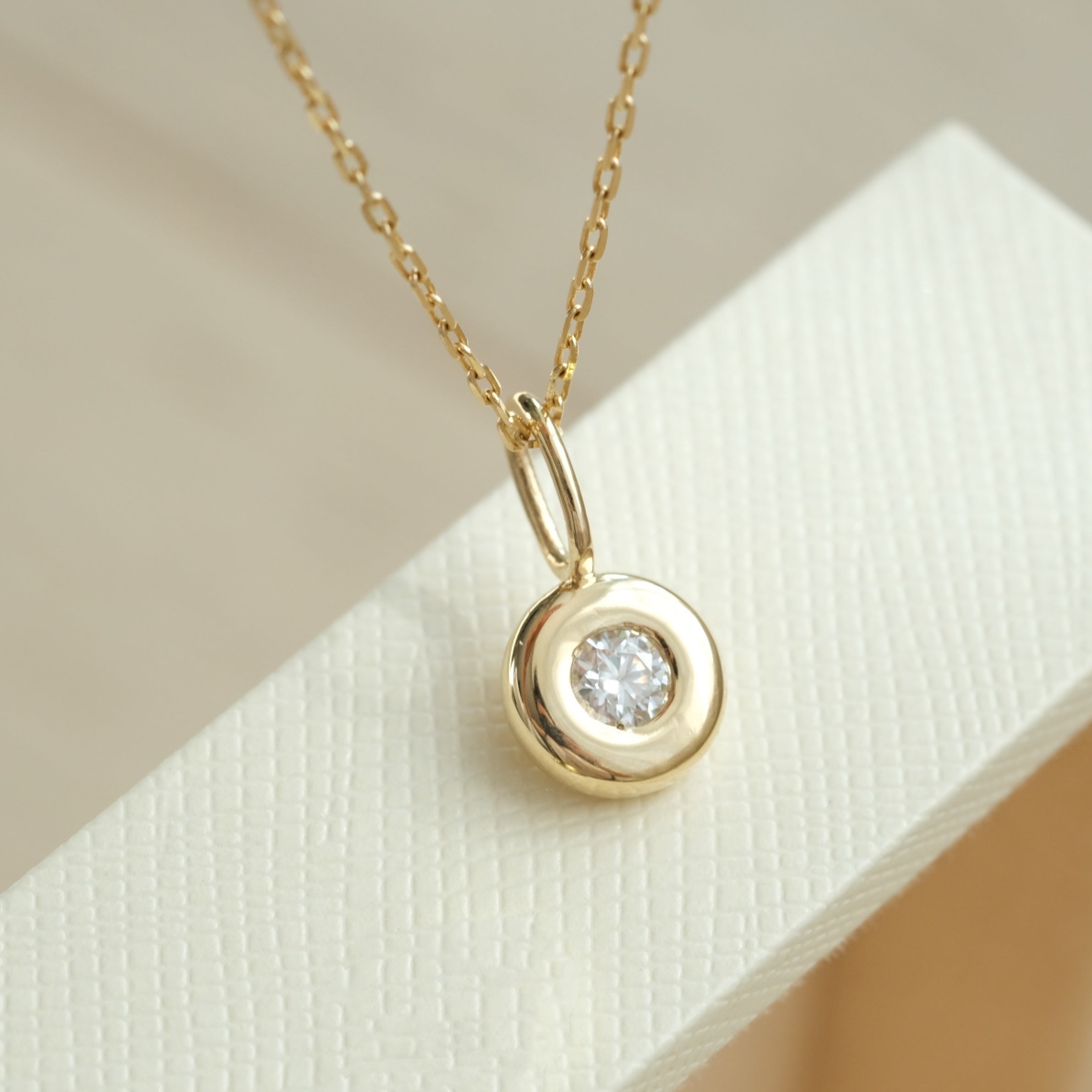 Dainty Solitaire Pendant