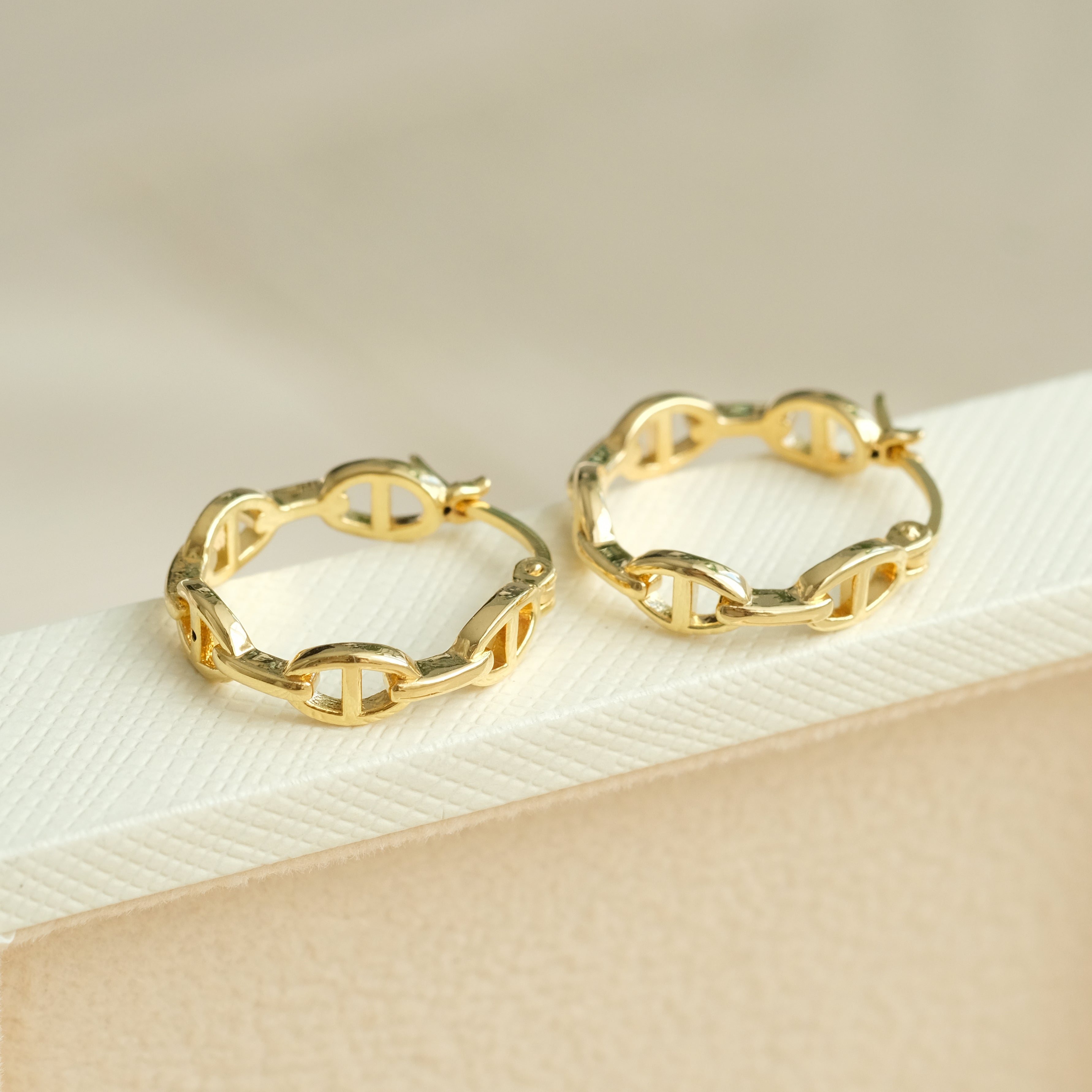 Mariner Anchor Earrings