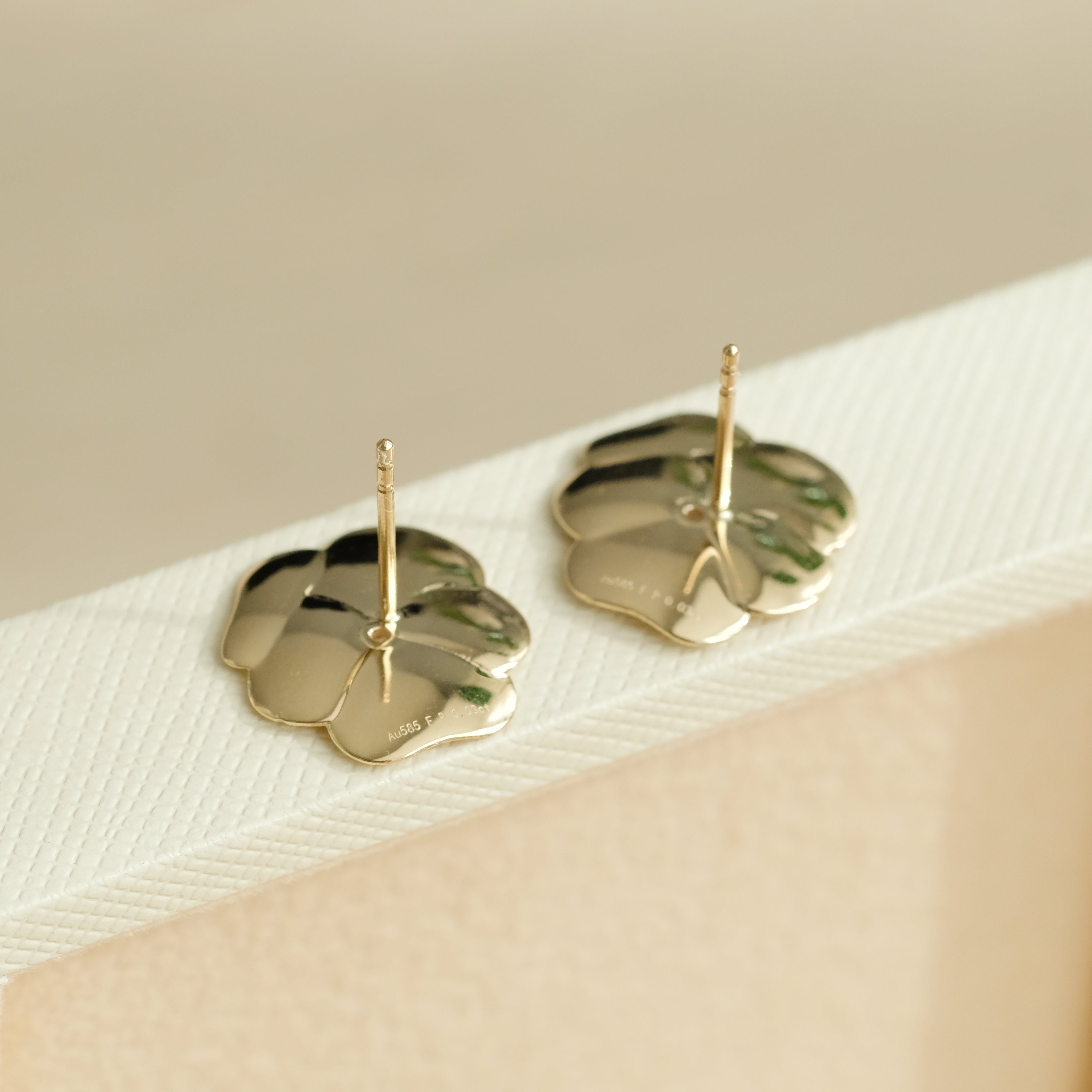 Camellia Flower Studs