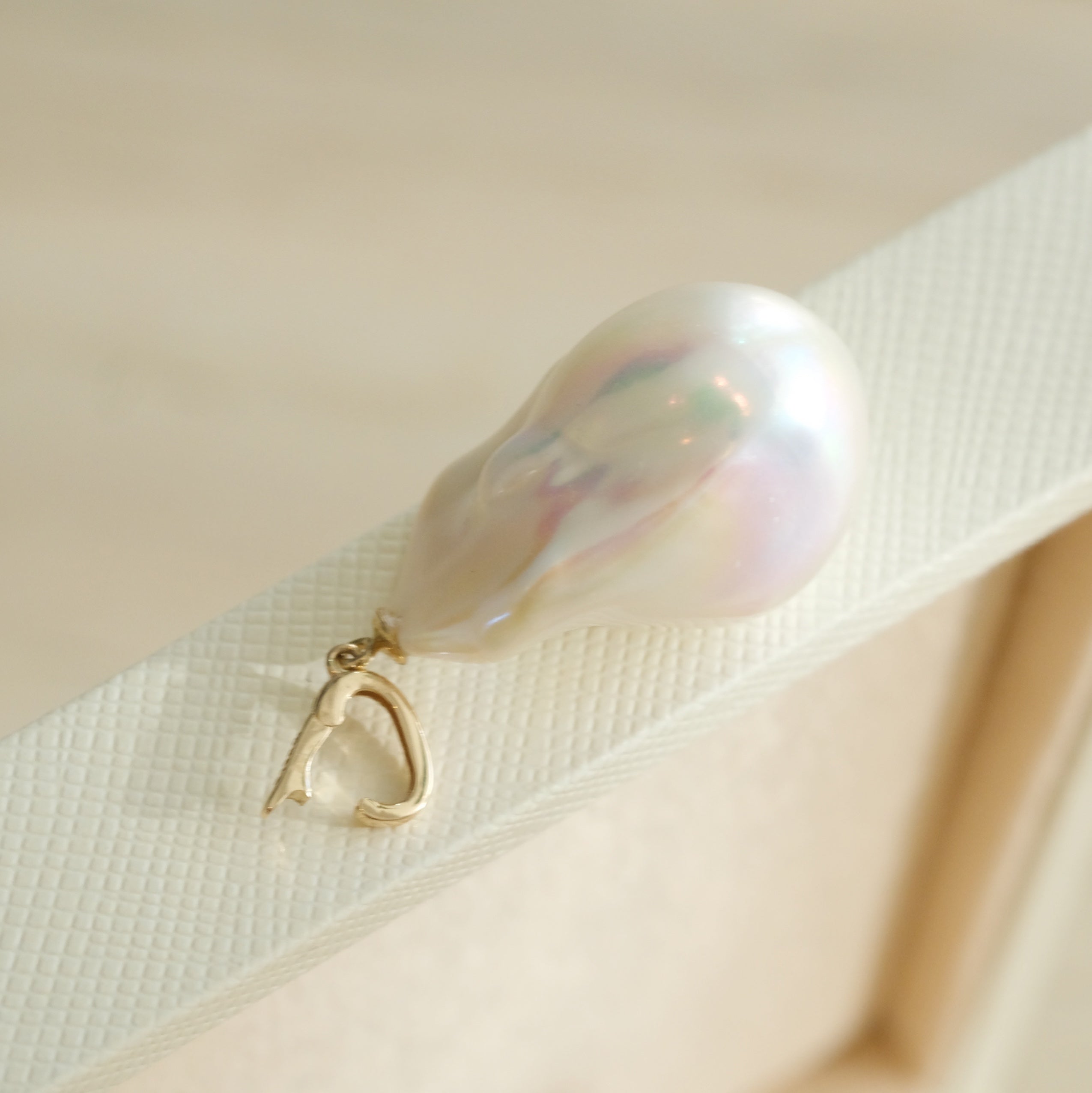 Baroque Pearl Charm