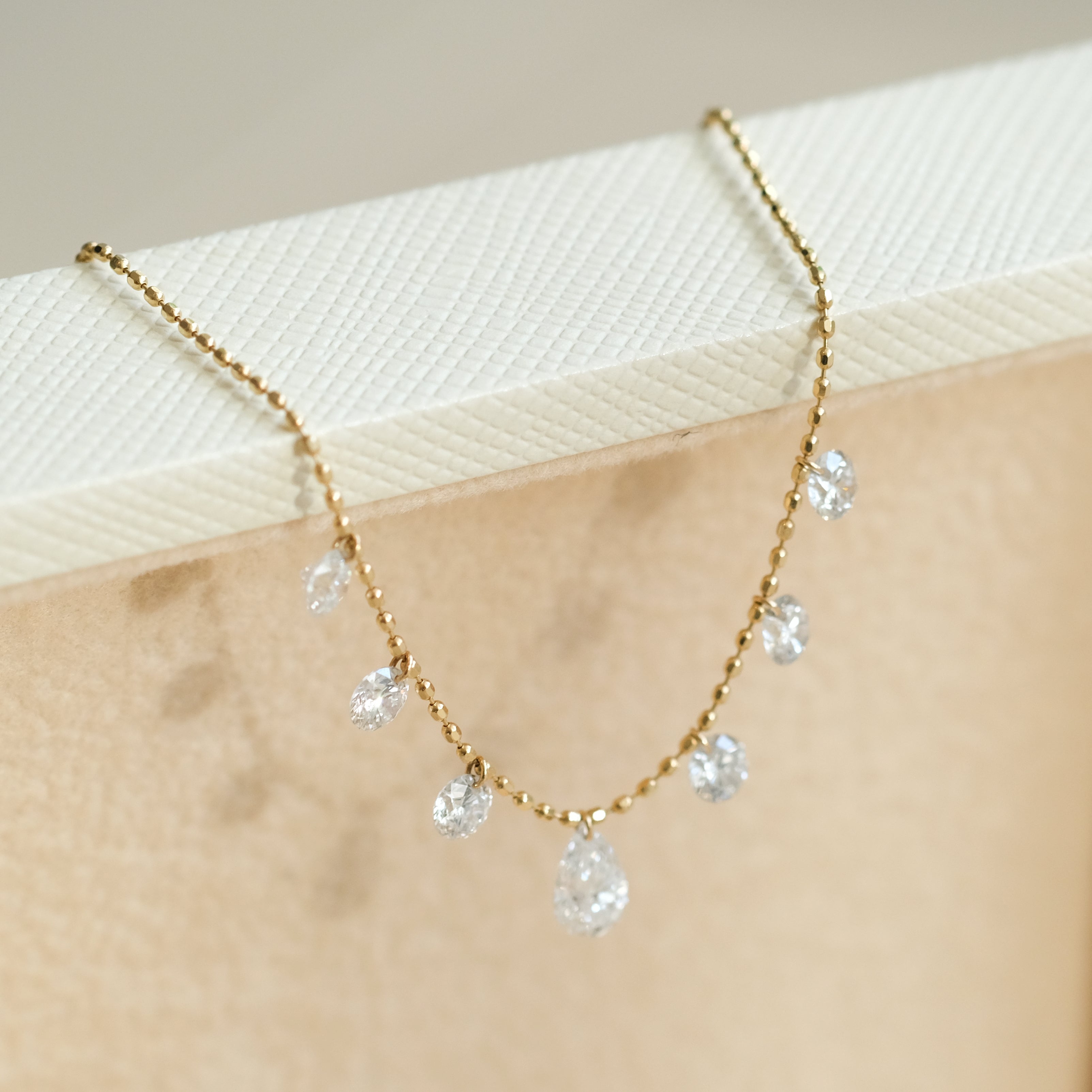Dangle Diamond Necklace
