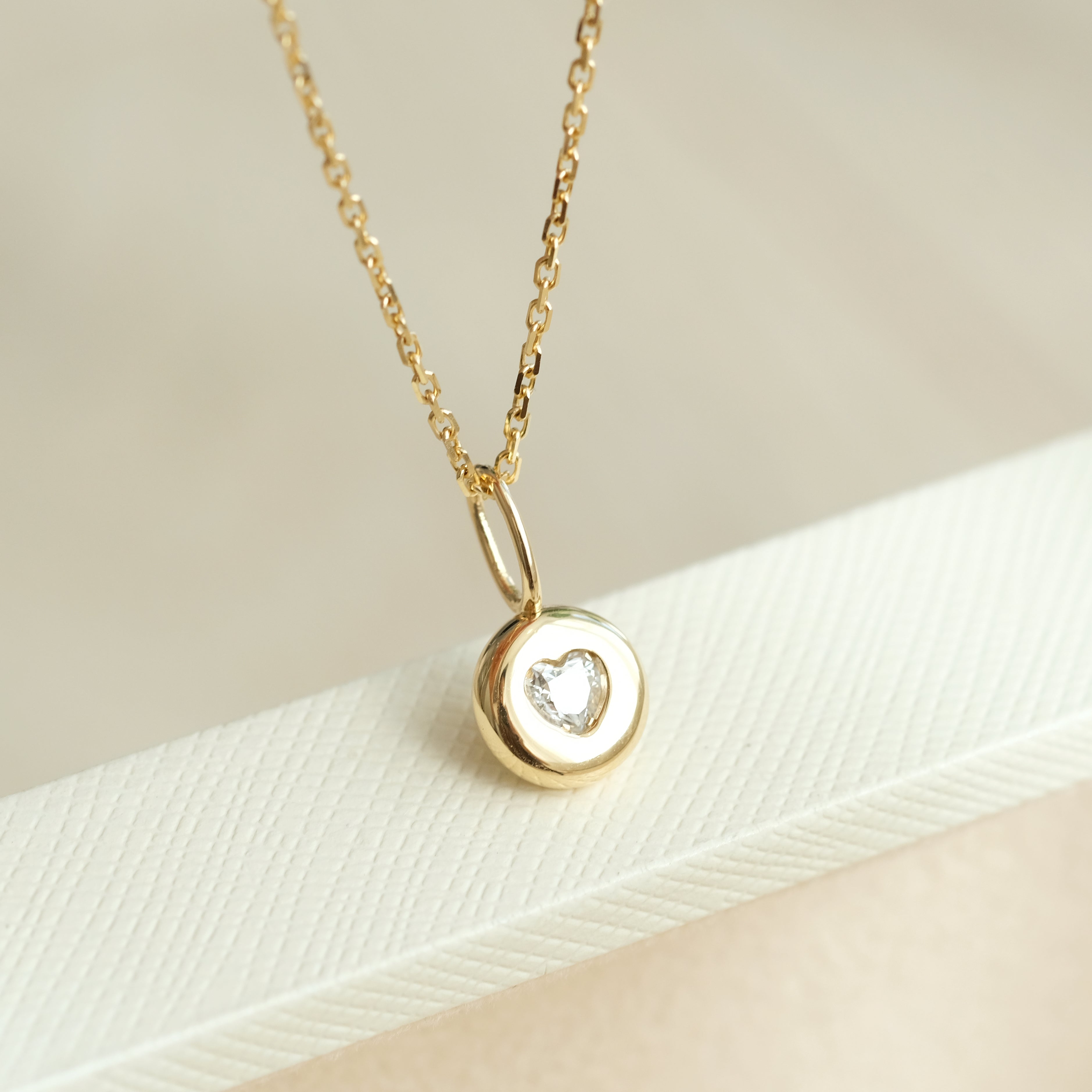 Dainty Solitaire Pendant