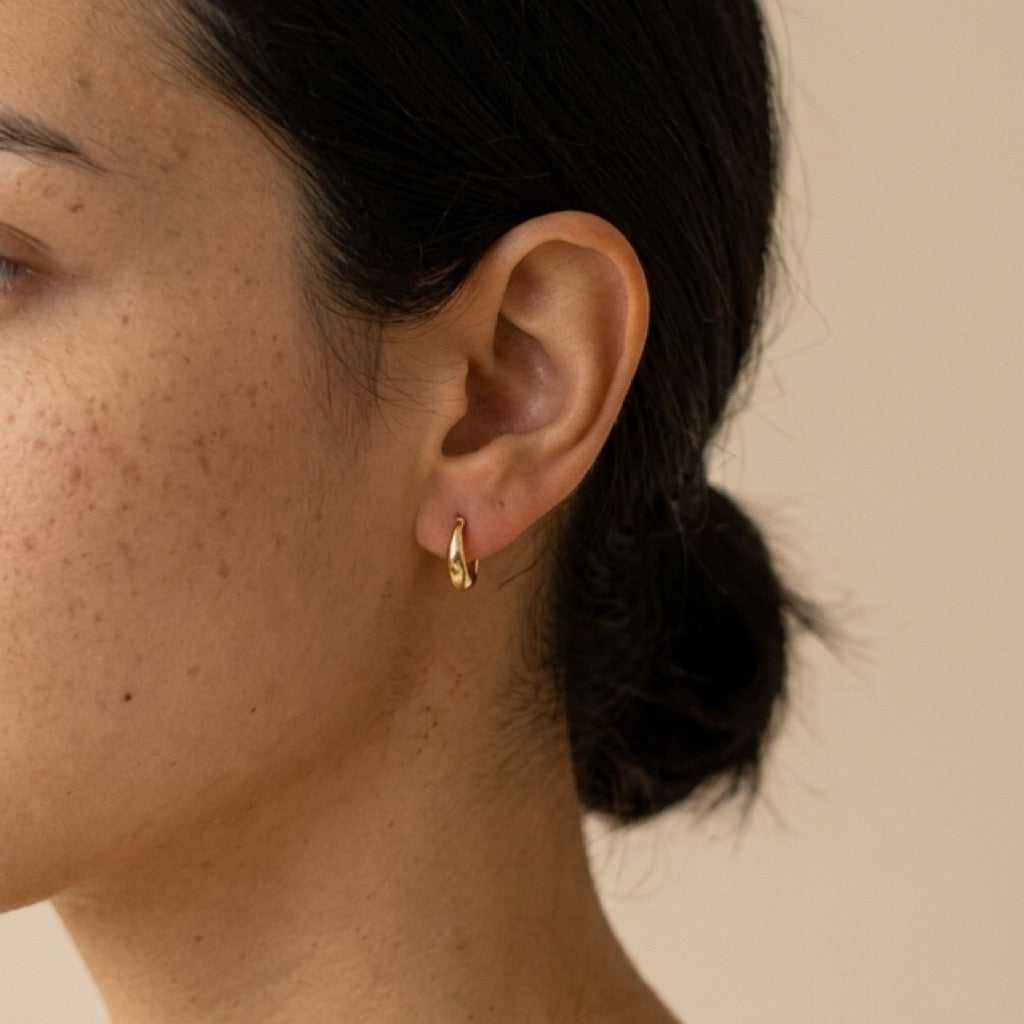 Small Tapered Hoop