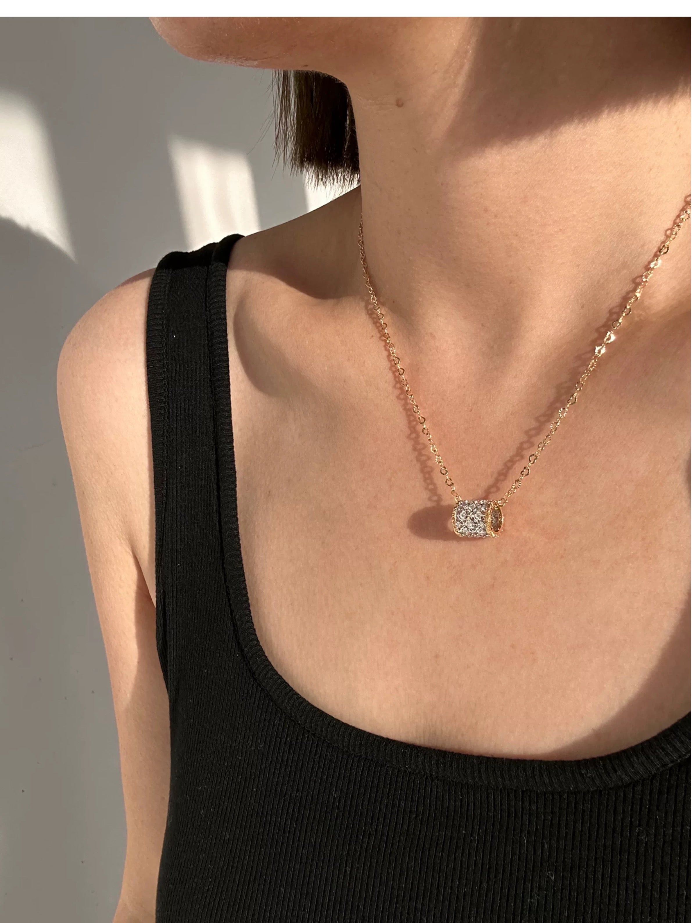 Heart Rolo Chain
