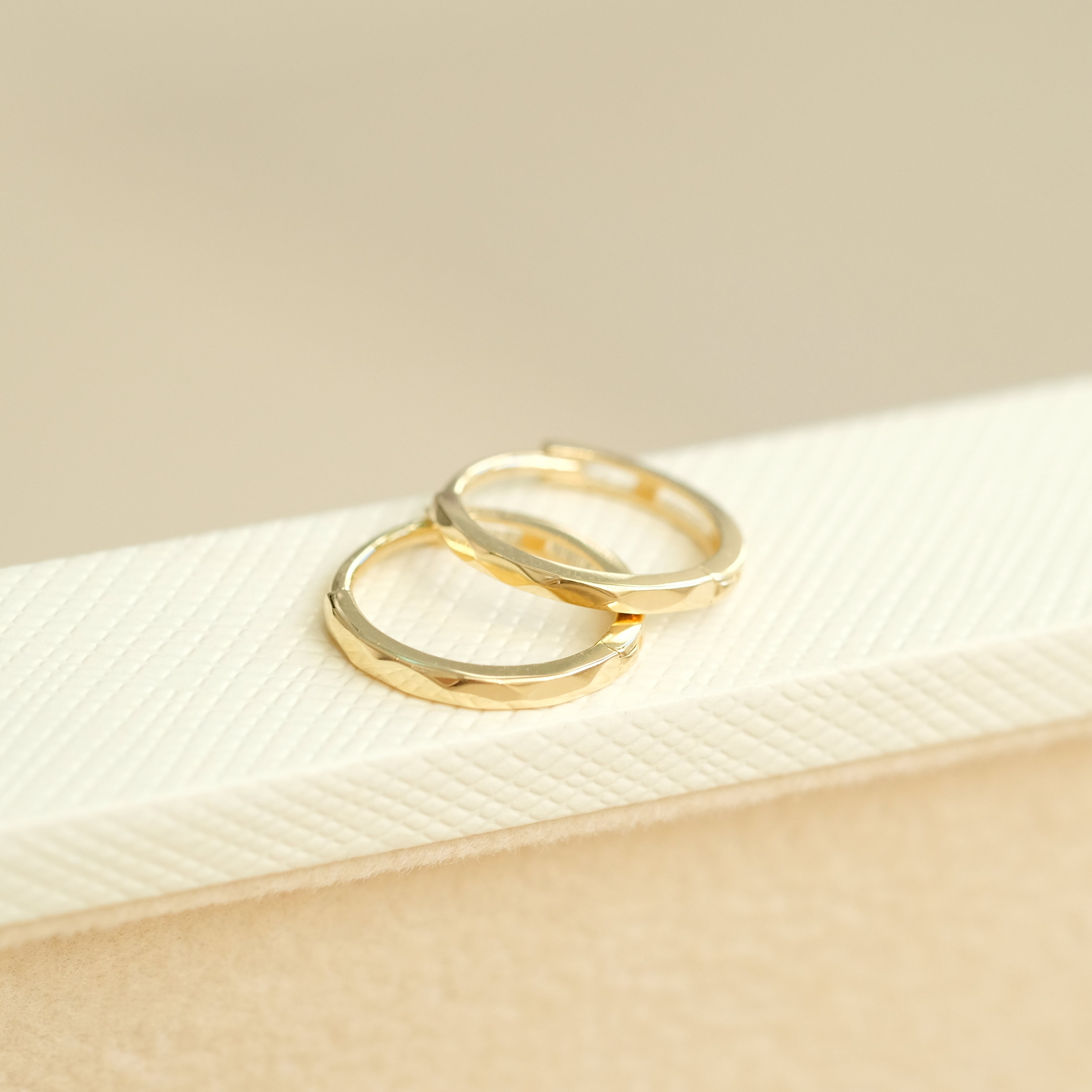 Small Laser Cut Hoops