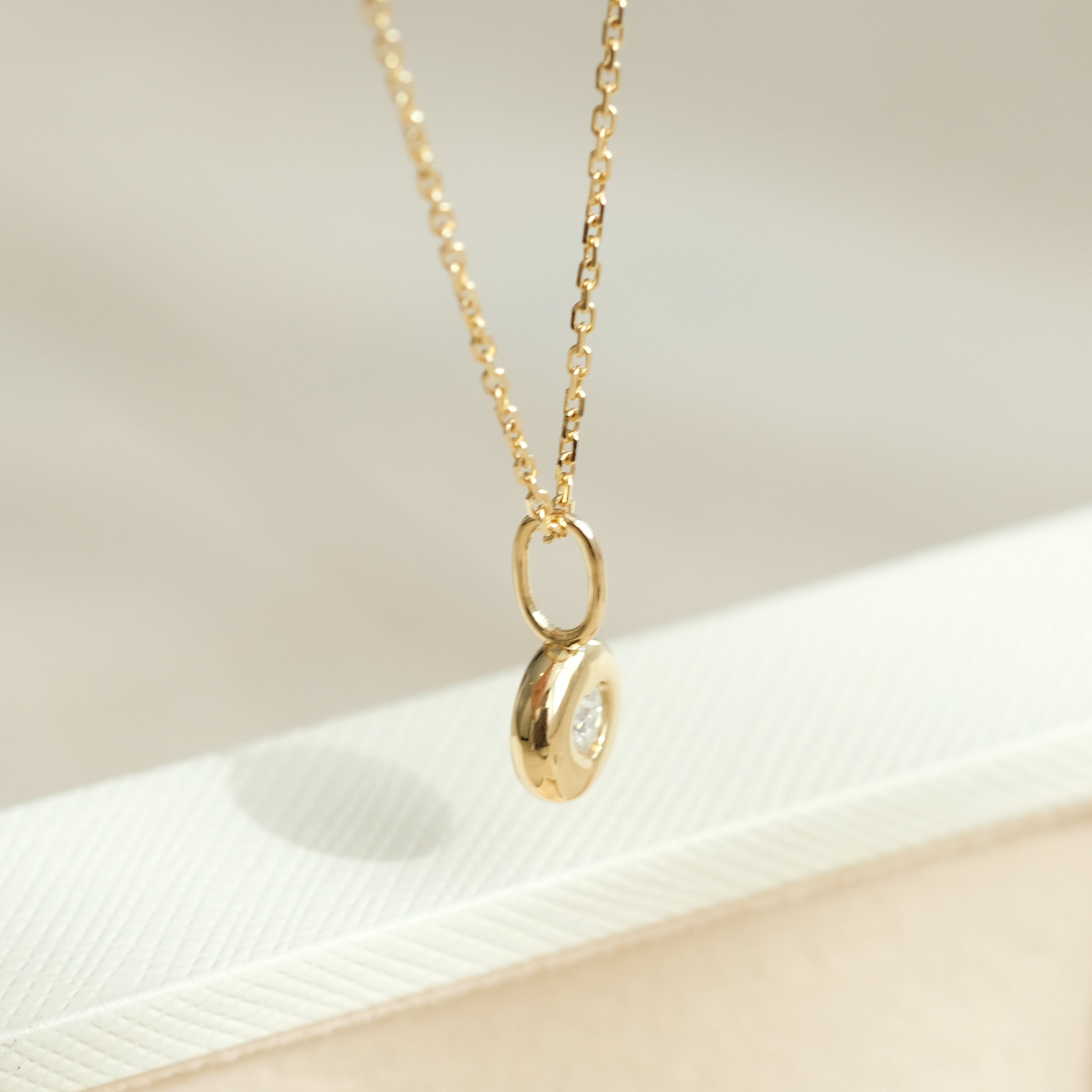 Dainty Solitaire Pendant