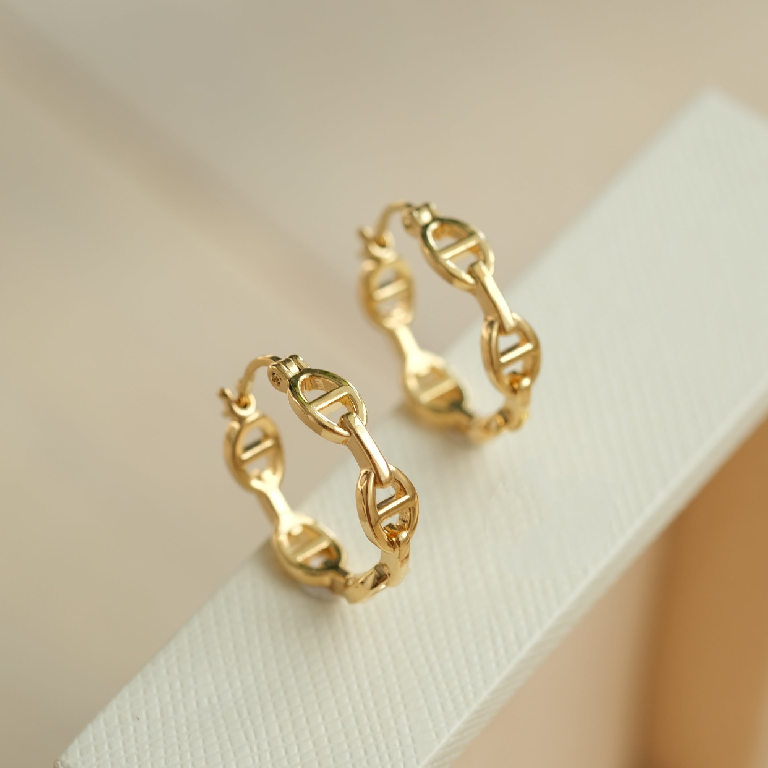 Mariner Anchor Earrings