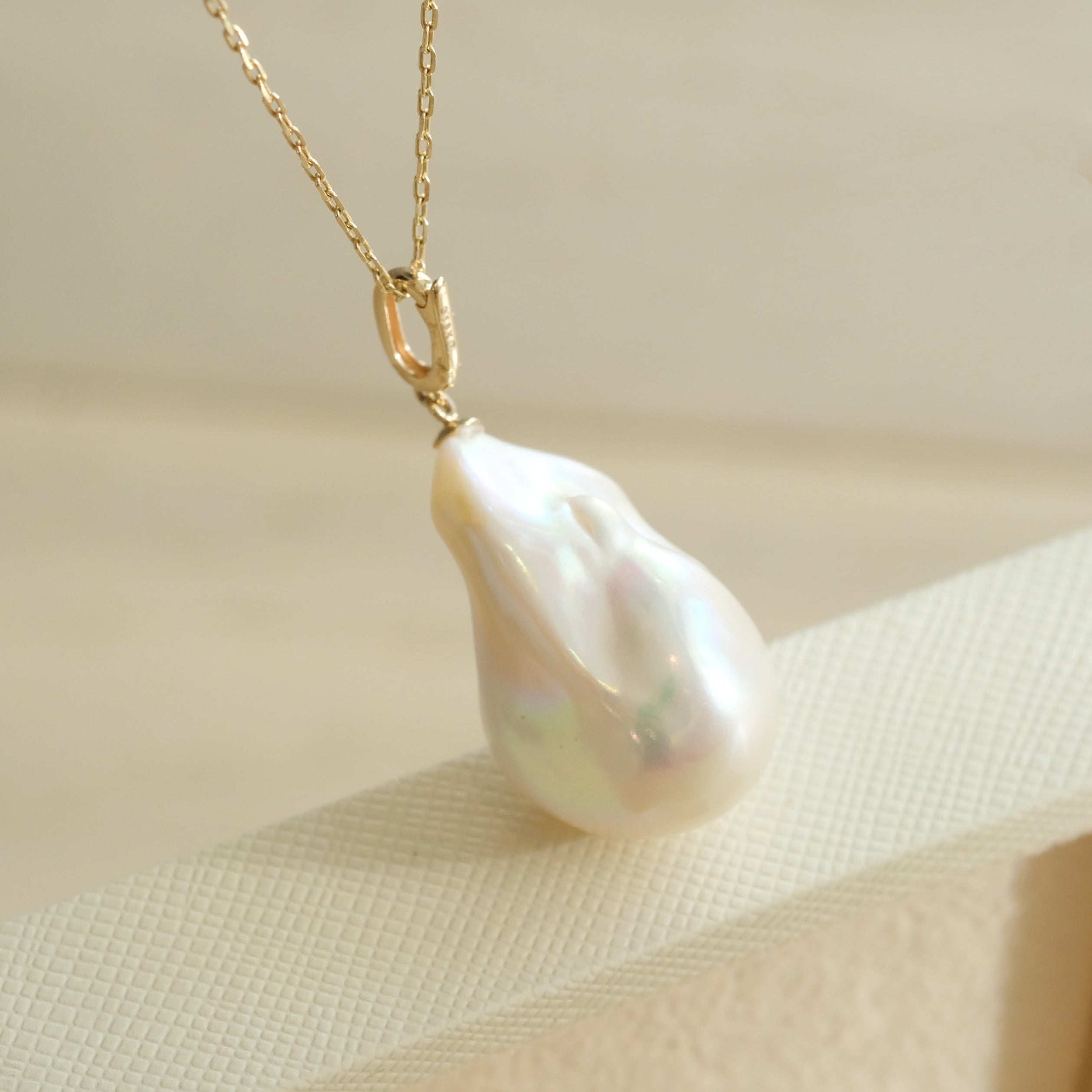 Baroque Pearl Charm