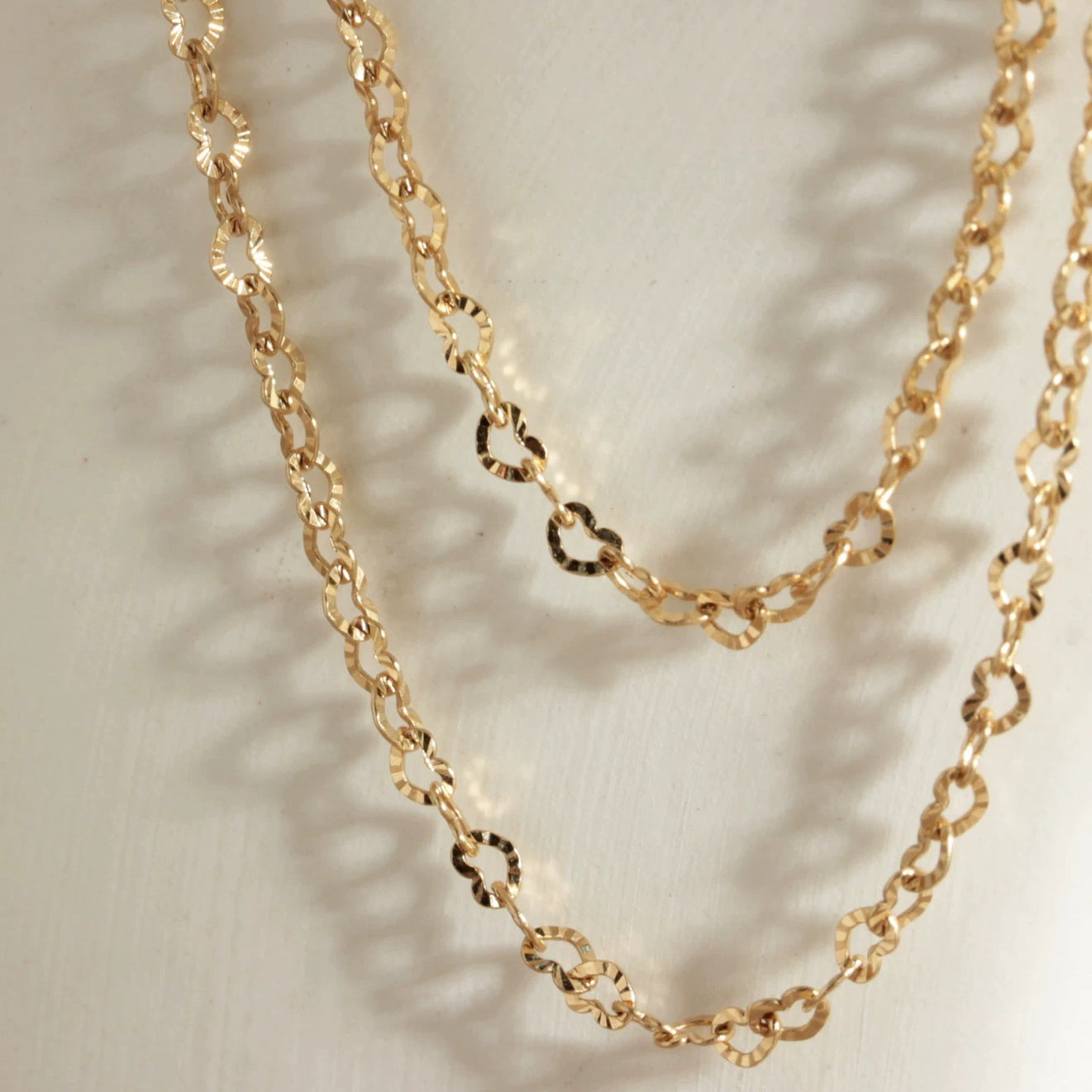 Heart Rolo Chain