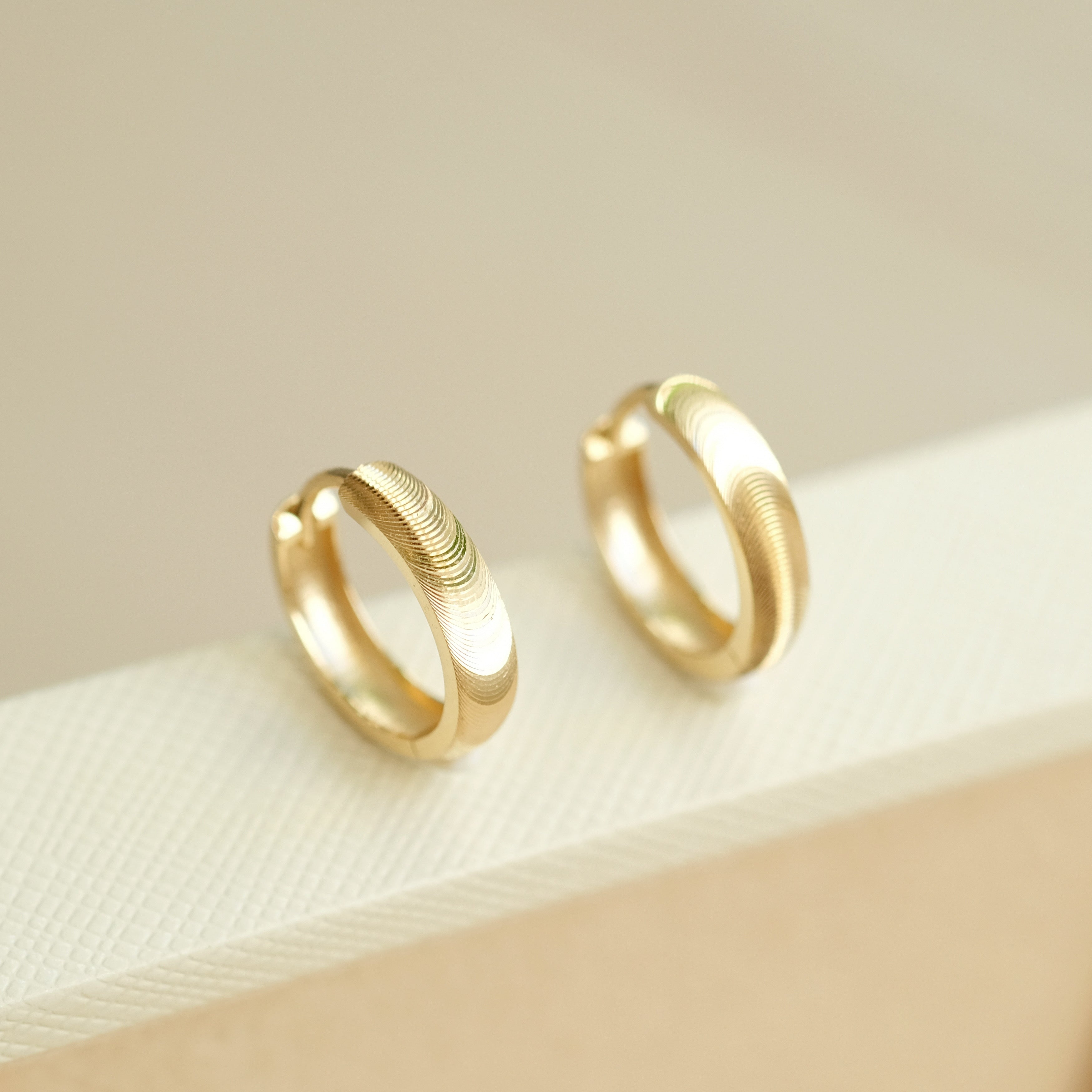 Cat Eye Hoop Earrings