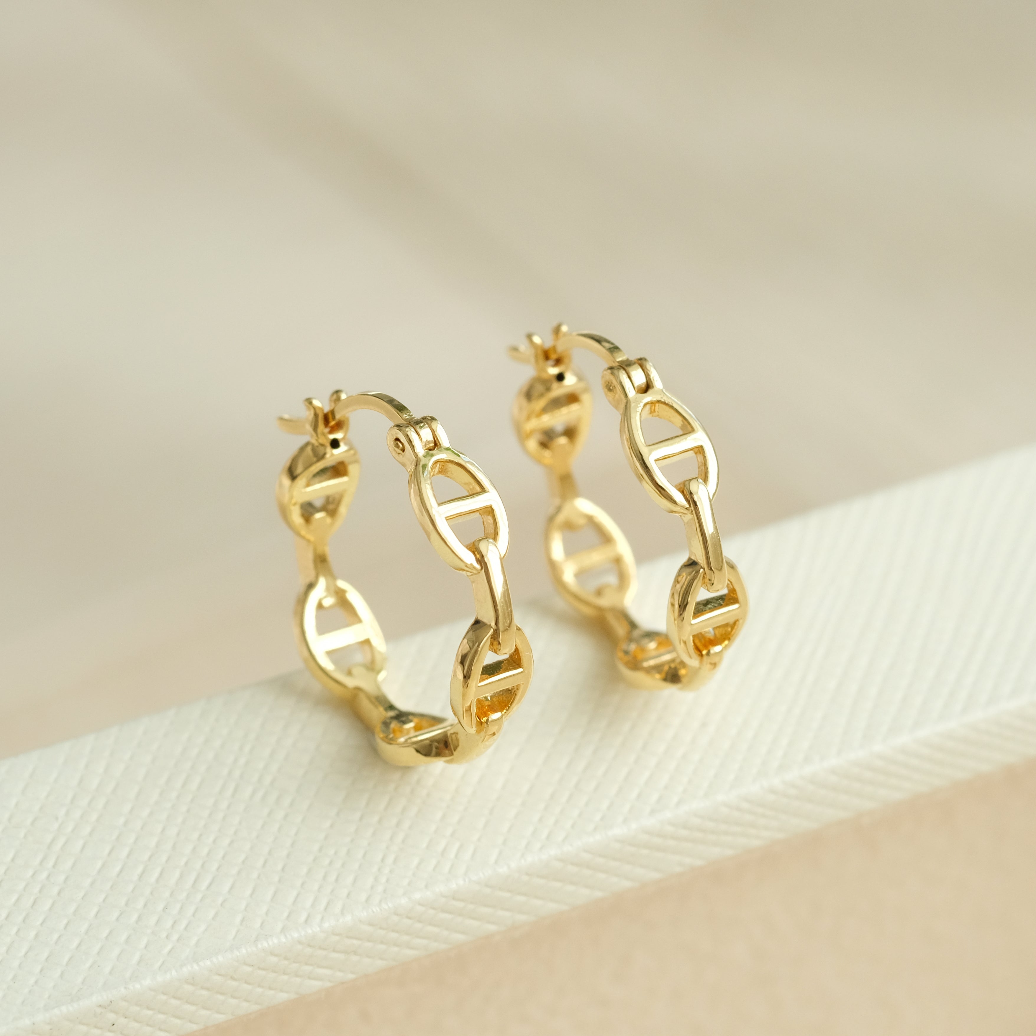 Mariner Anchor Earrings