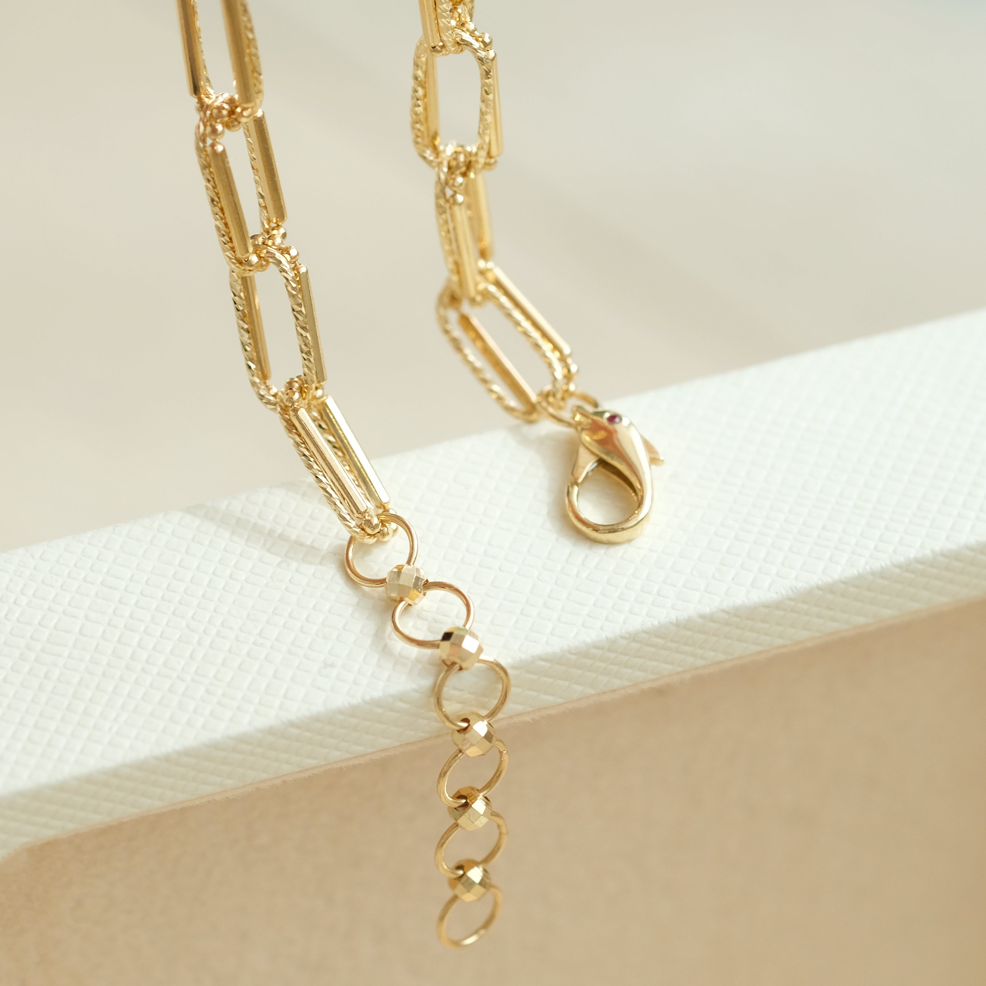 Chunky Paperclip Bracelet